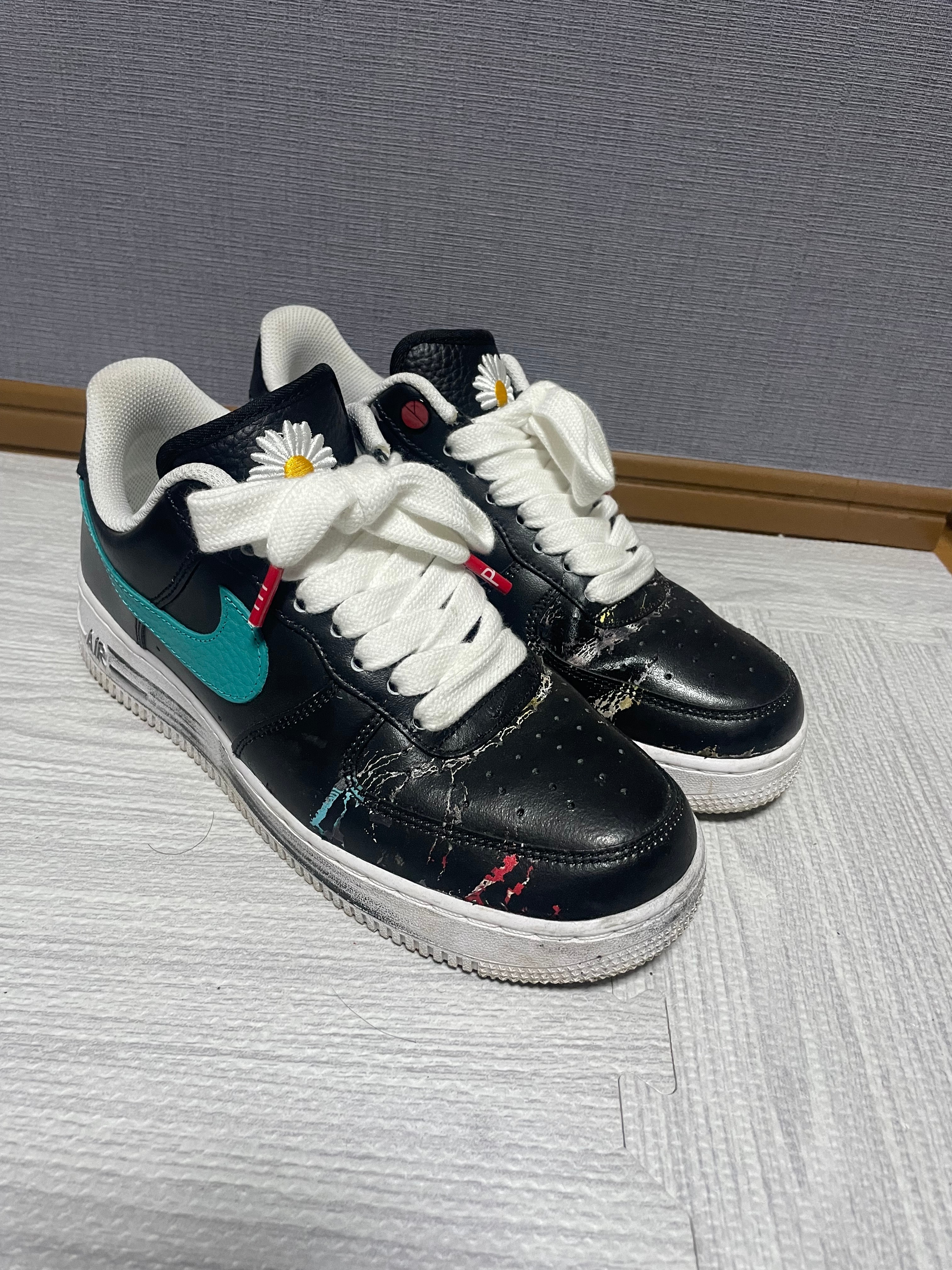 PEACEMINUSONE × Nike Air Force 1 Low '07 Para-Noise 3.0 "Black and Multi-Color" / G-DRAGON