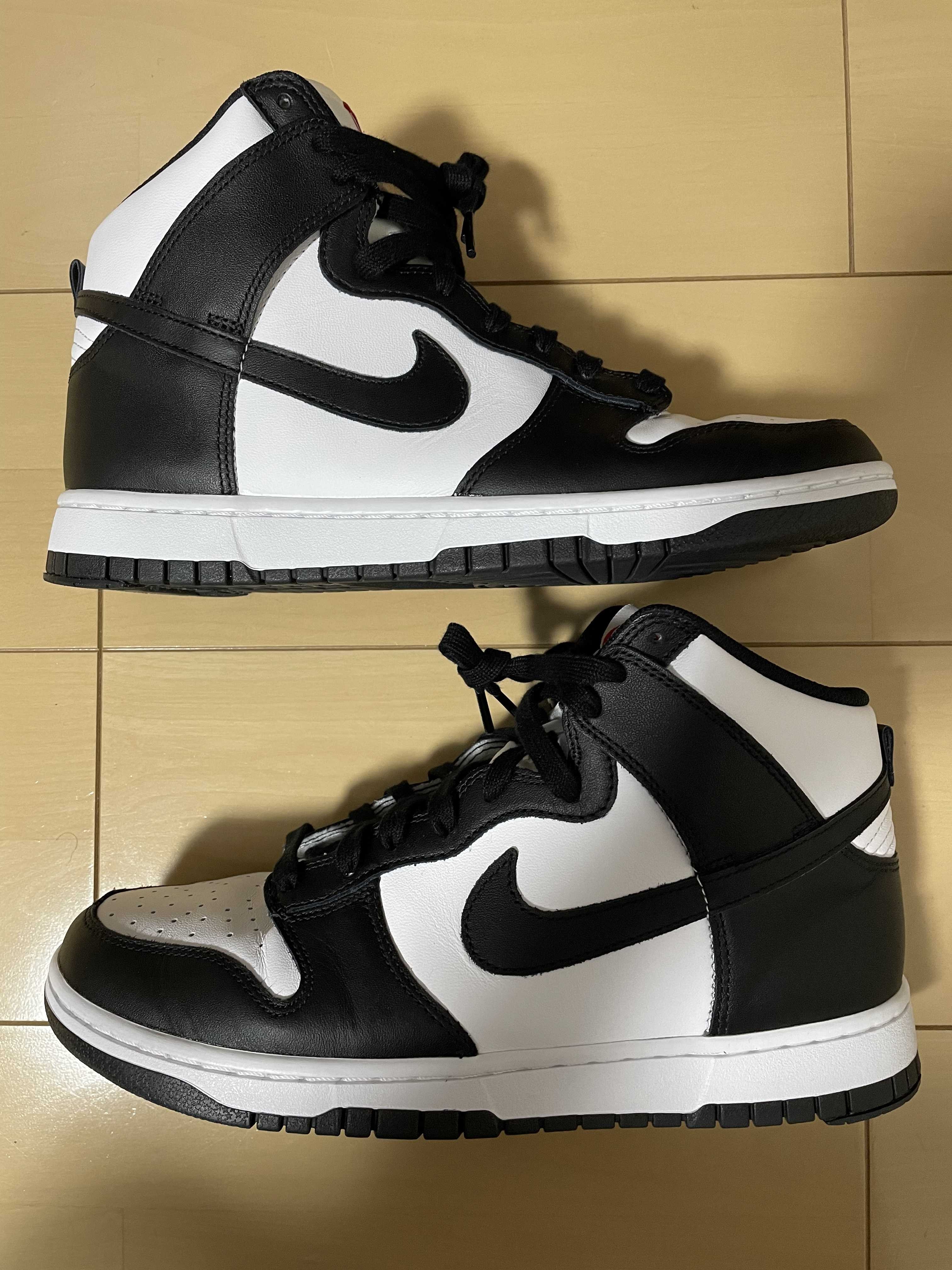 Nike Dunk High "Black and White"