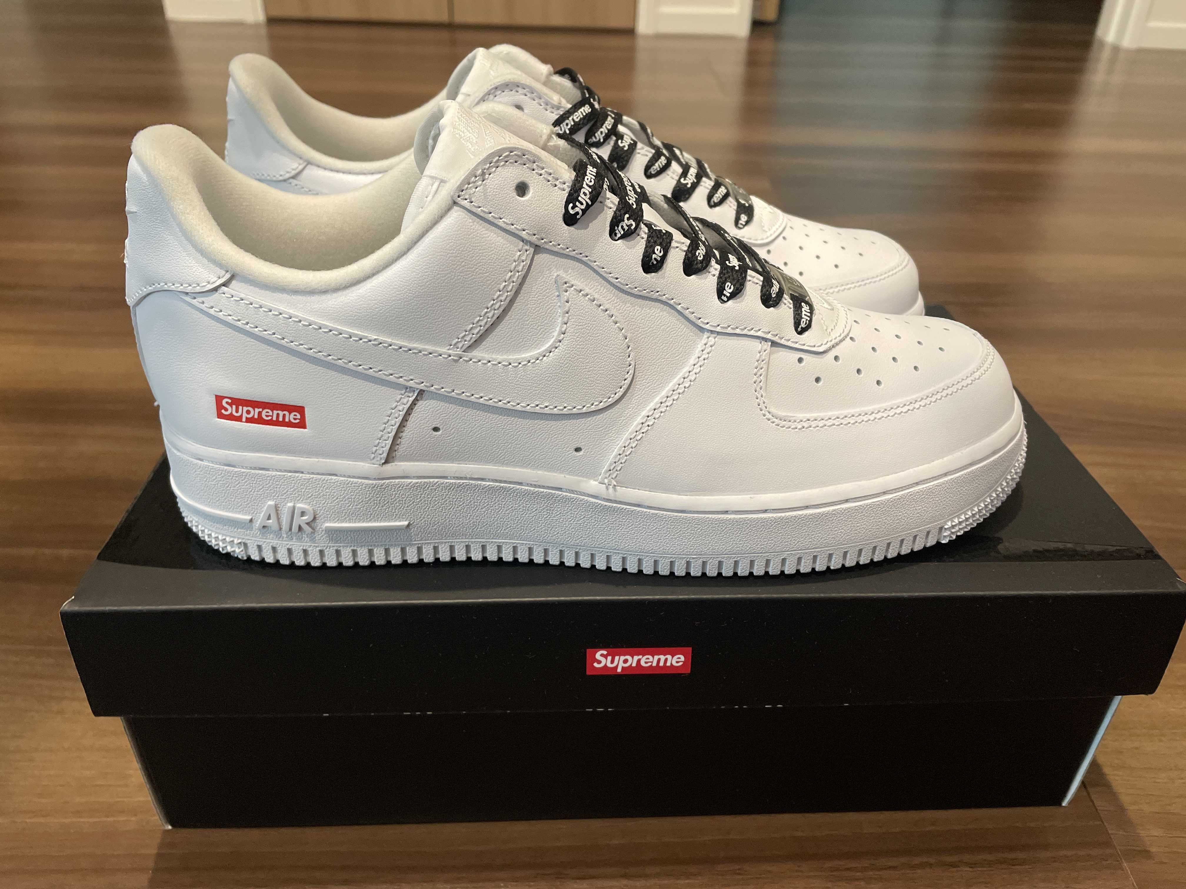 Supreme × Nike Air Force 1 Low "White"