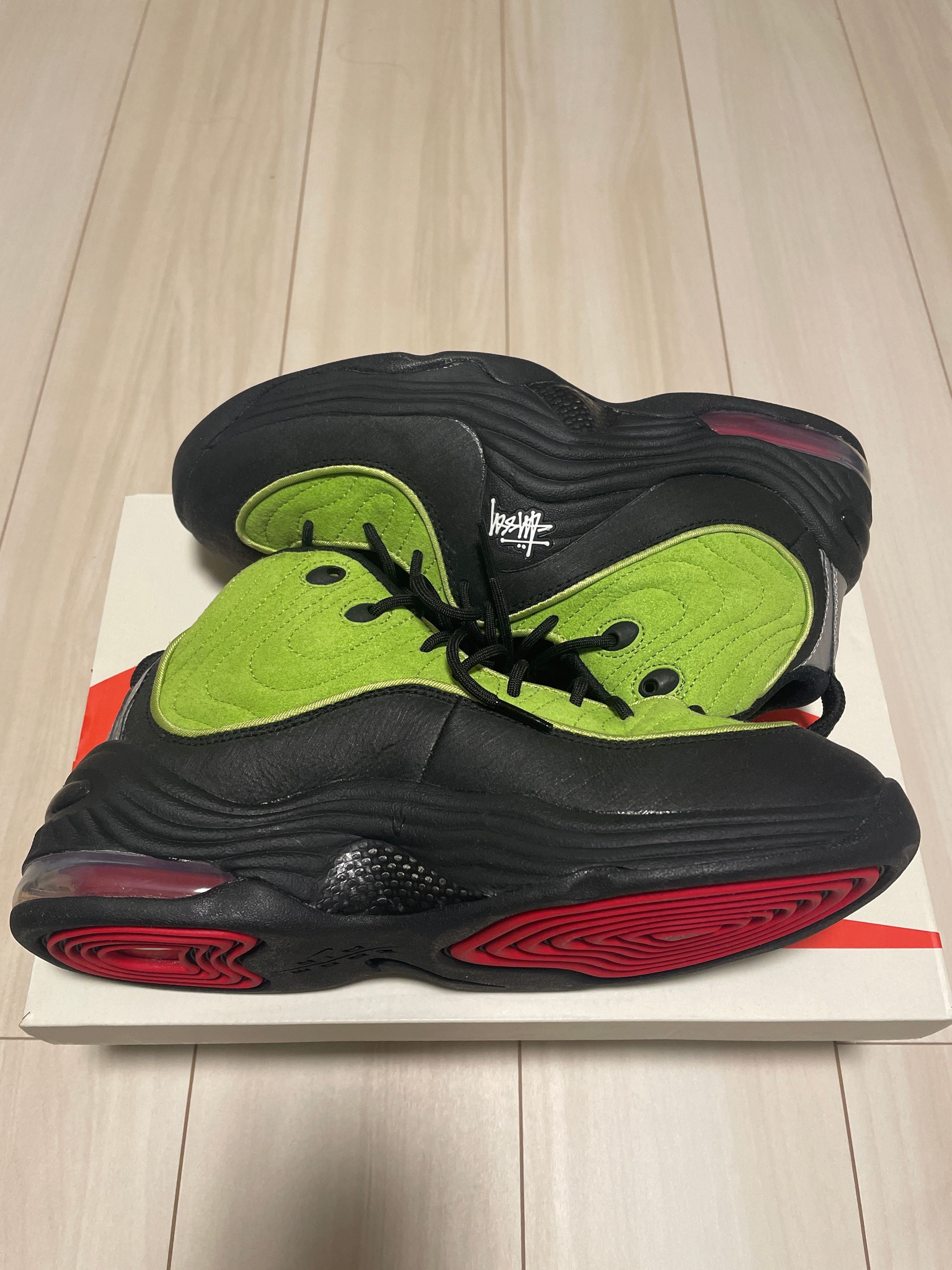 Stussy × Nike Air Penny 2 "Black/Green"