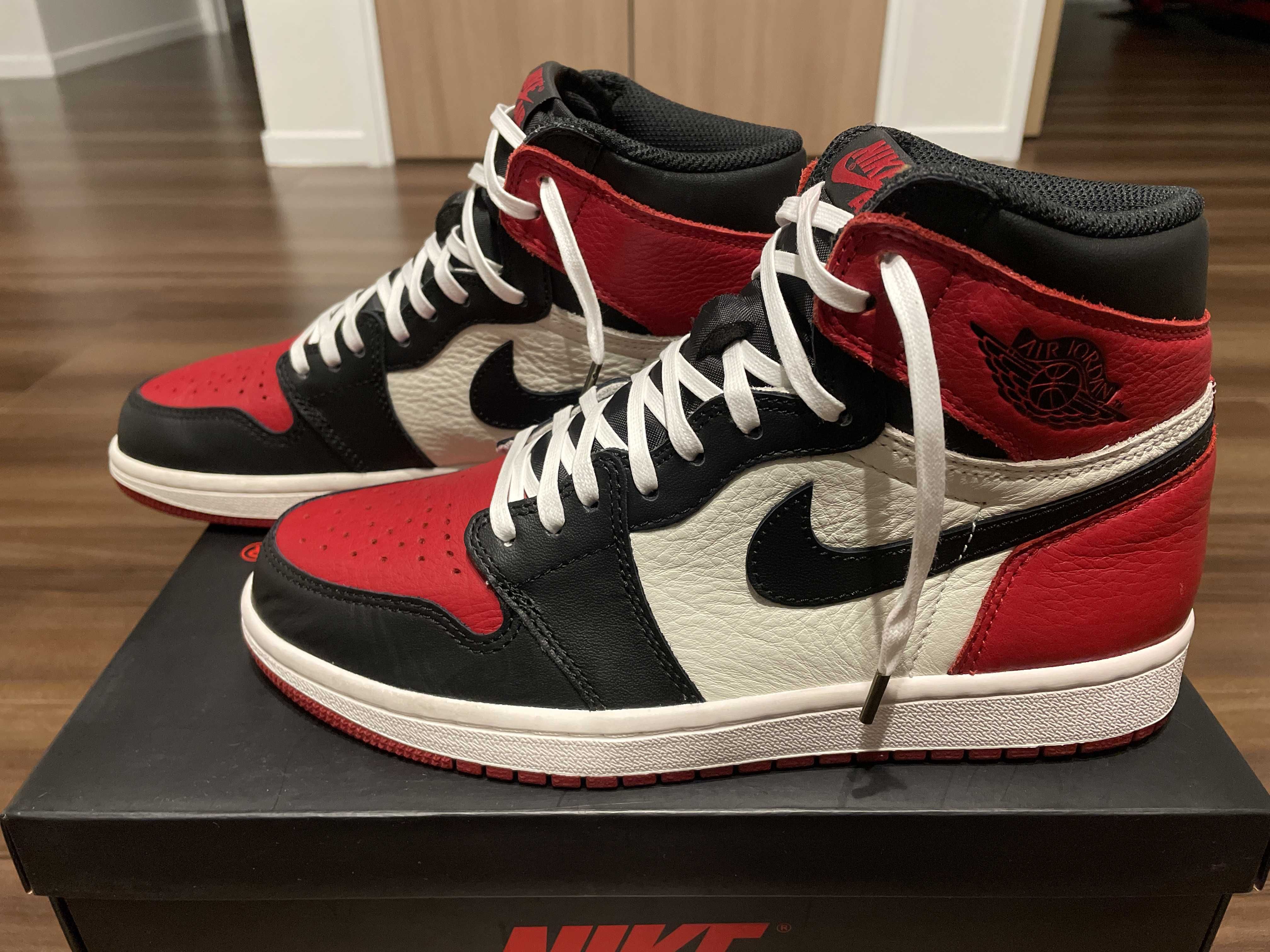 Nike Air Jordan 1 Retro High OG "Bred Toe"