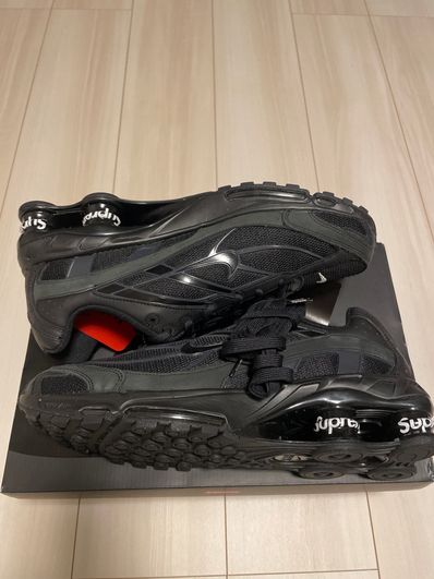 Supreme × Nike Shox Ride 2 "Black/Black-White"