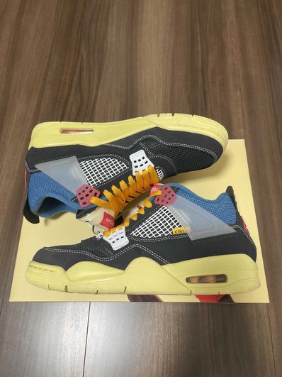 UNION × NIKE AIR JORDAN 4 "OFF NOIR"