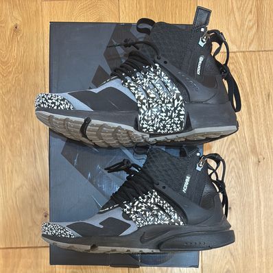 ACRONYM × Nike Air Presto Mid "Cool Grey/Black"
