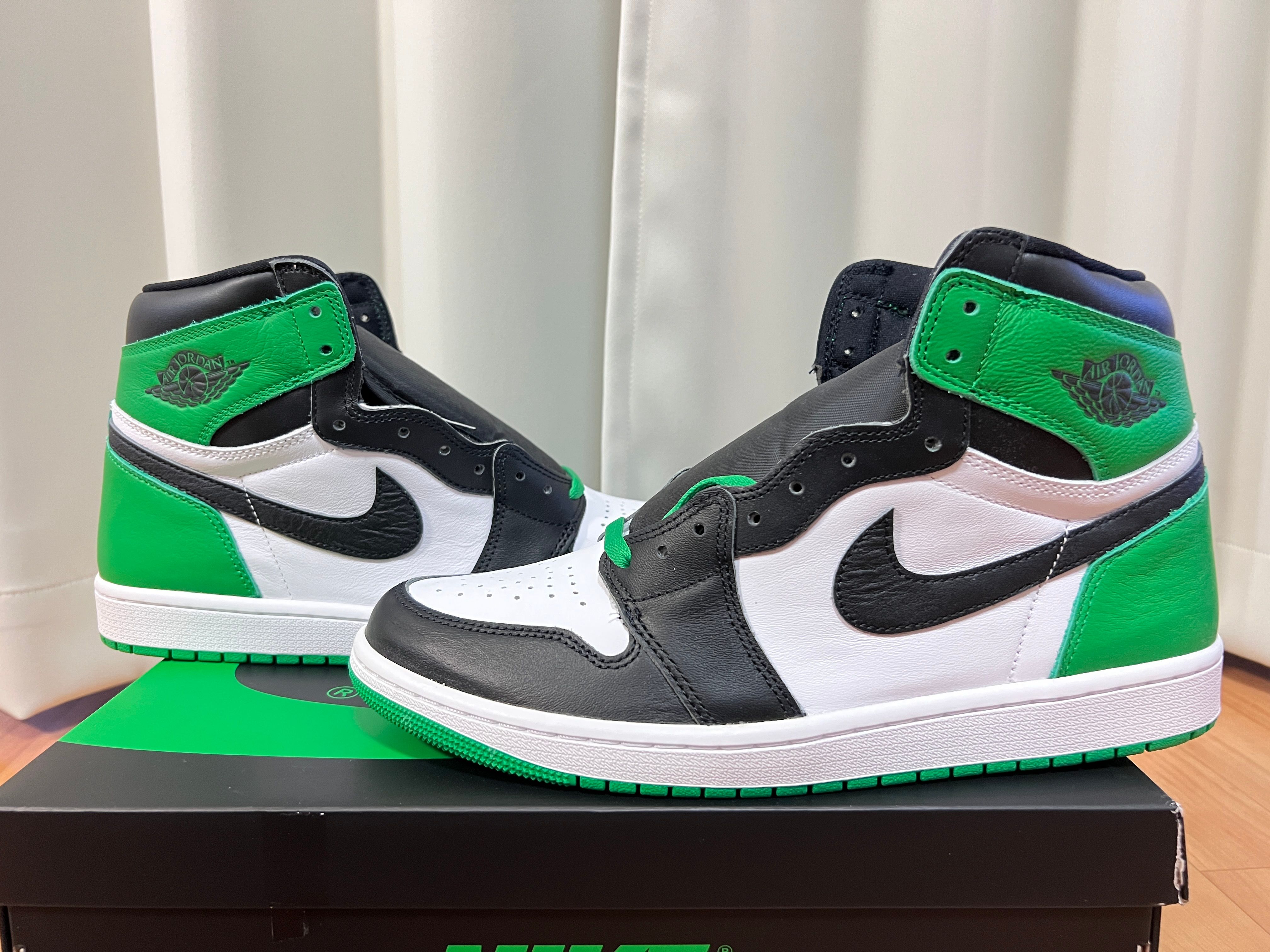 Nike Air Jordan 1 Retro High OG "Celtics/Black and Lucky Green" (2023)