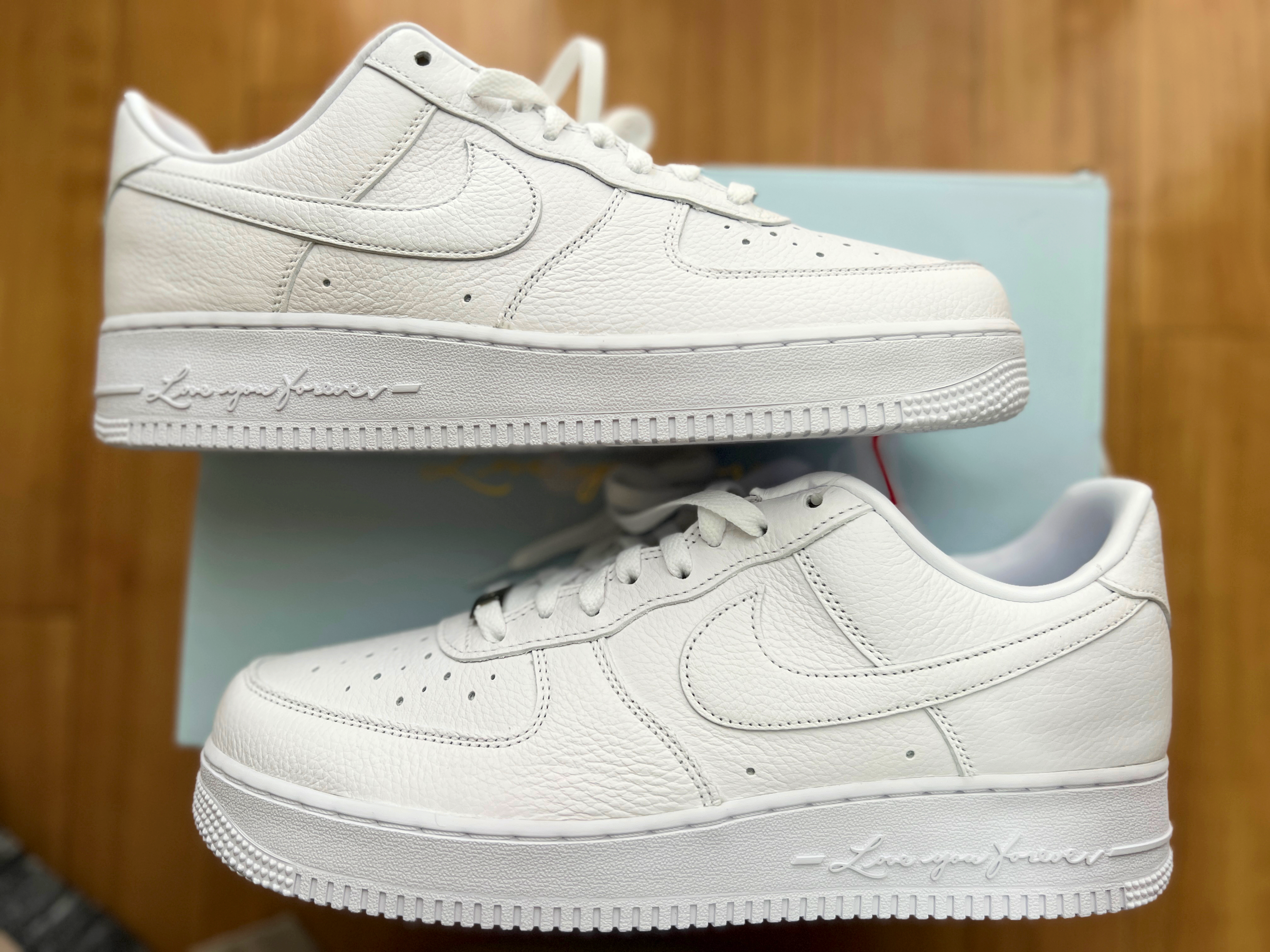 Drake NOCTA × Nike Air Force 1 Low "Love You Forver/White"