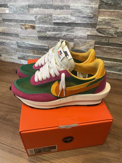sacai × NIKE LDV WAFFLE "PINE GREEN"