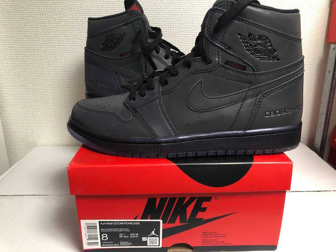 Nike Air Jordan 1 High Zoom Fearless "Multi Color/Varsity Red/Black"