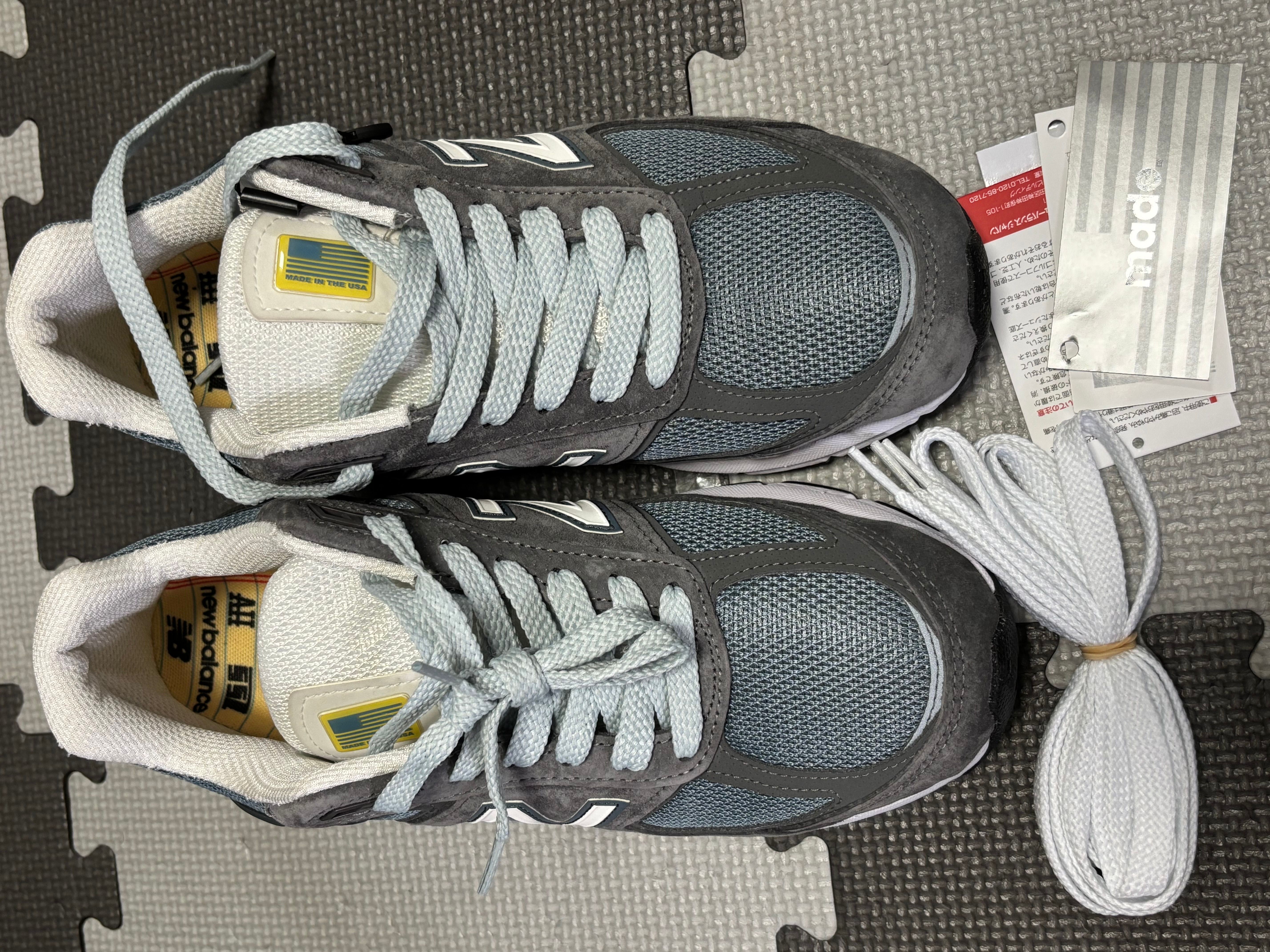 SSZ × Akio Hasegawa × New Balance 990V5 "Gray"