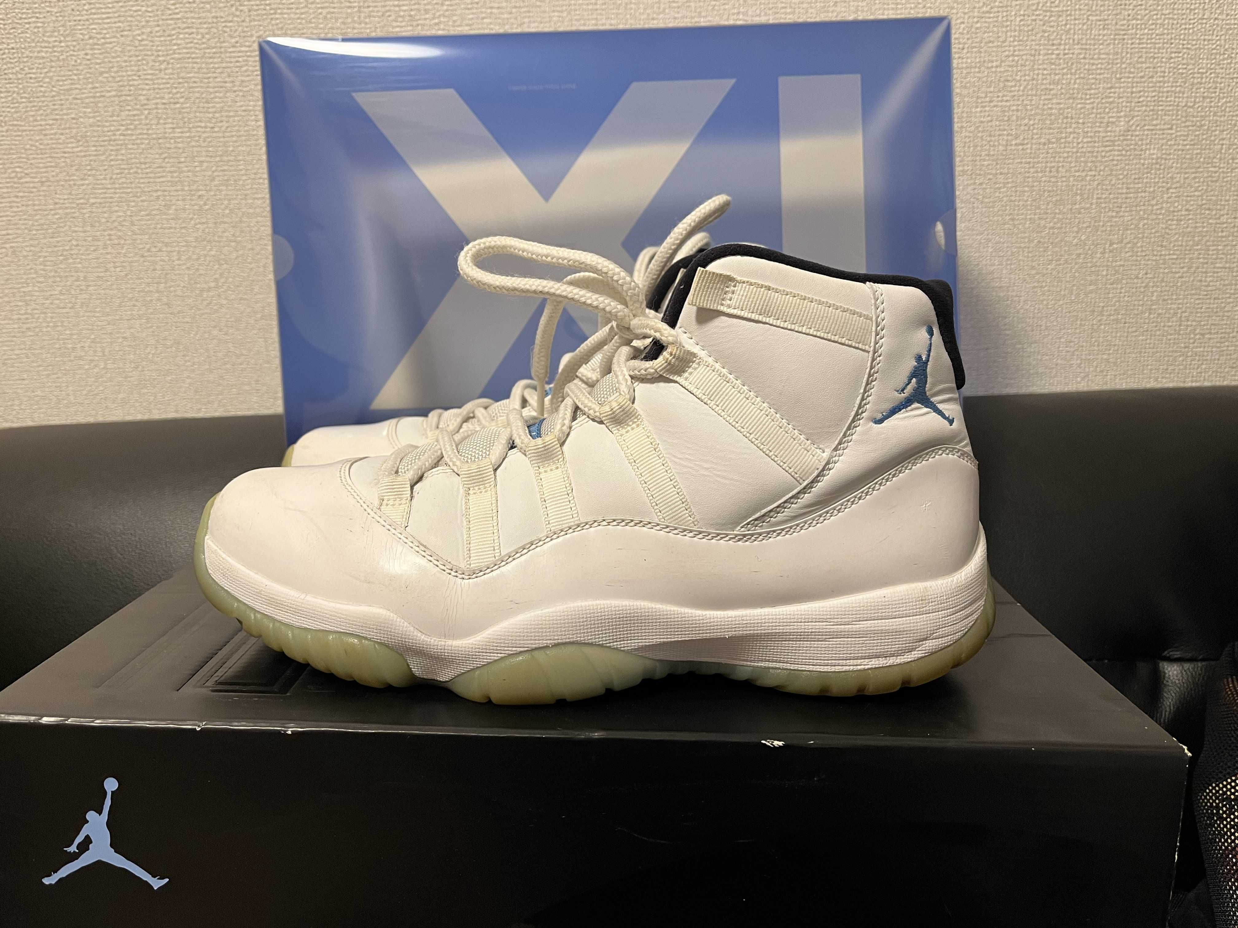 NIKE AIR JORDAN 11 RETRO "LEGEND BLUE" (2014)