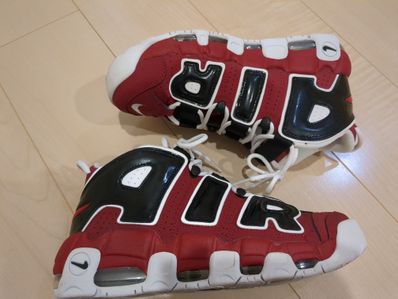 Nike Air More Uptempo ’96 "Black and Varsity Red" (2021)