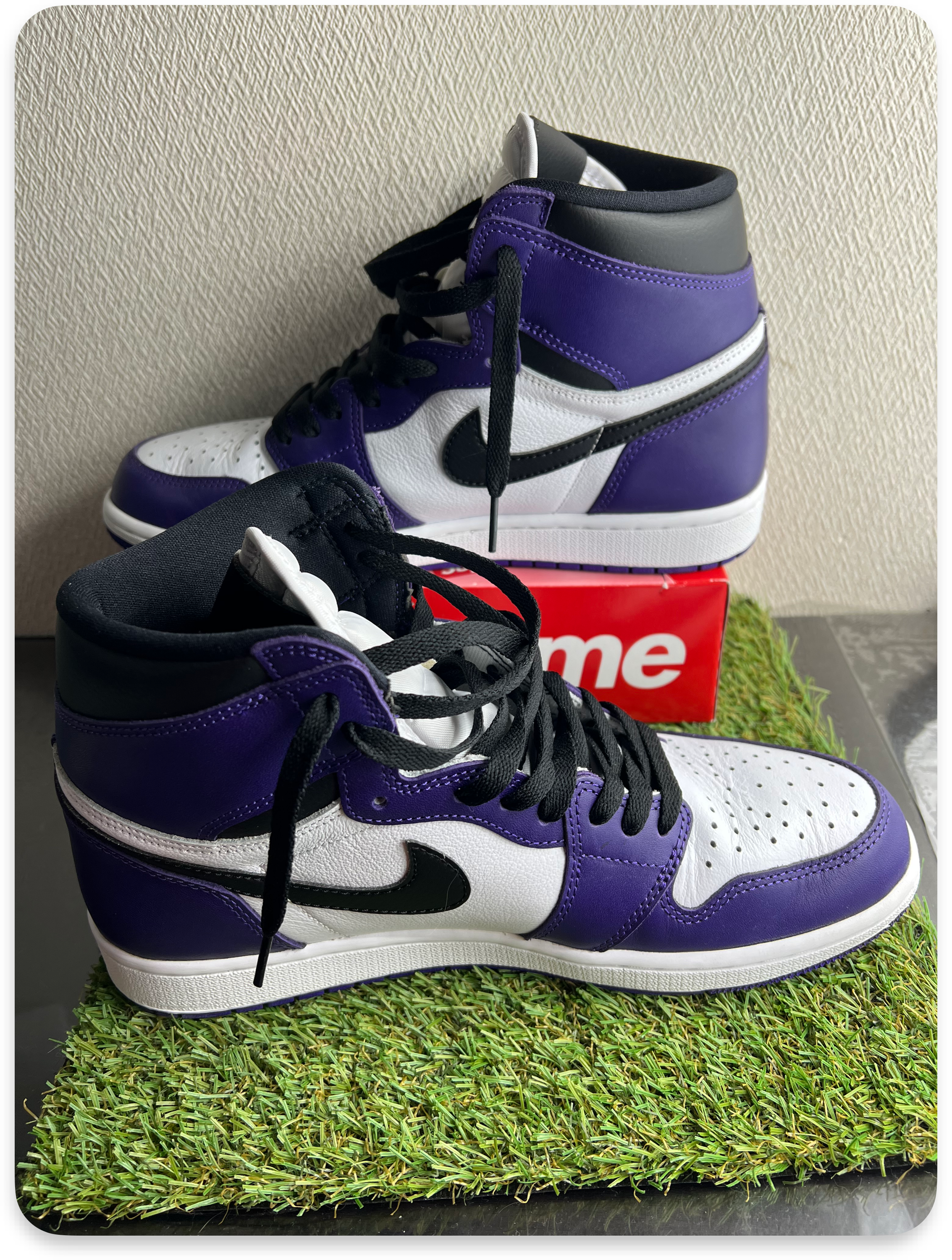 Nike Air Jordan 1 Retro High OG "Court Purple White/Black" (2020)