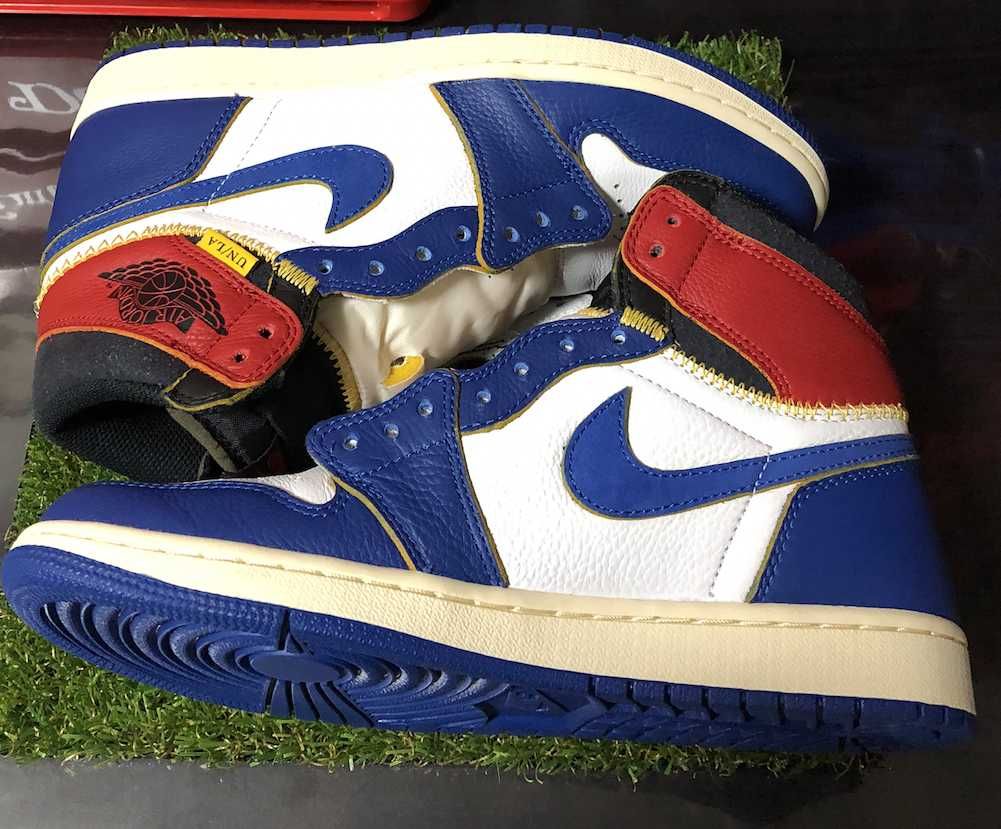 Union × Nike Air Jordan 1 Retro High OG NRG "Storm Blue/Varsity Red"