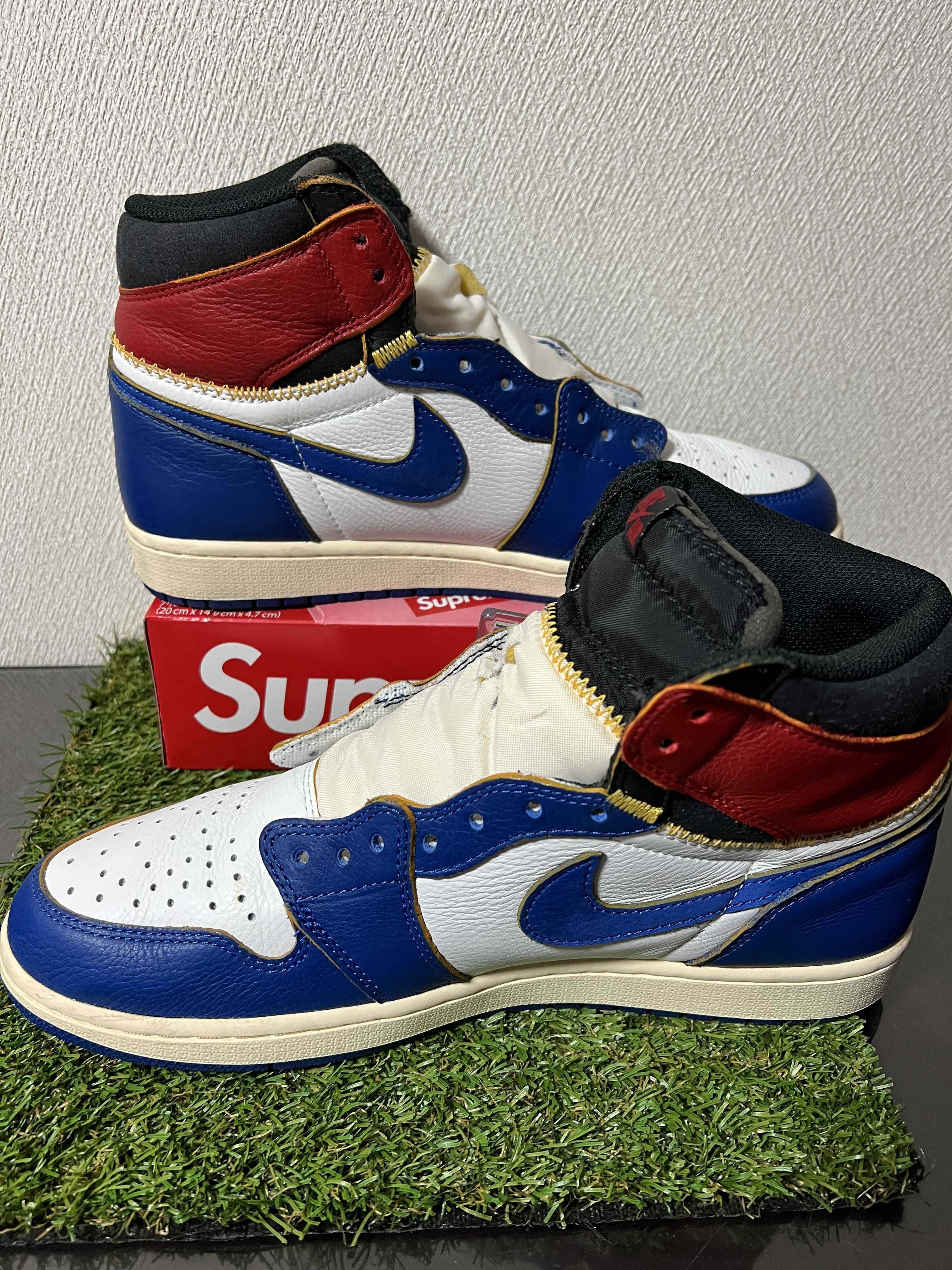 Union × Nike Air Jordan 1 Retro High OG NRG "Storm Blue/Varsity Red"