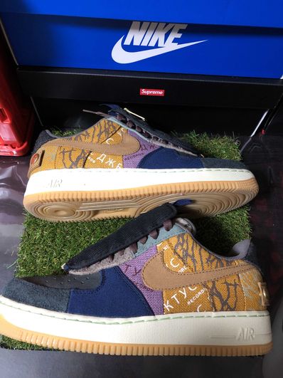 Travis Scott × Nike Air Force 1 Low Cactus Jack "Multi Color"