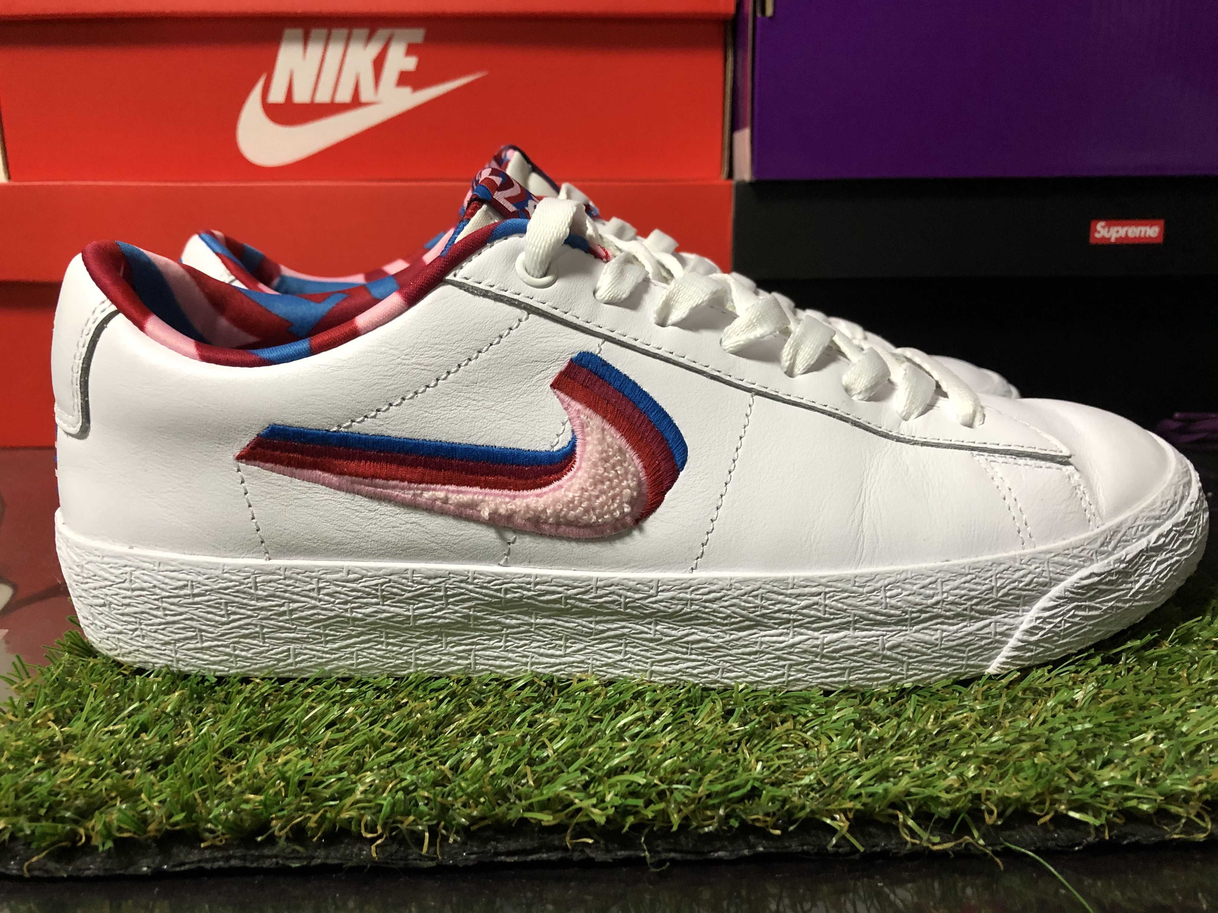 Parra × Nike SB Blazer Low "Multi Color"