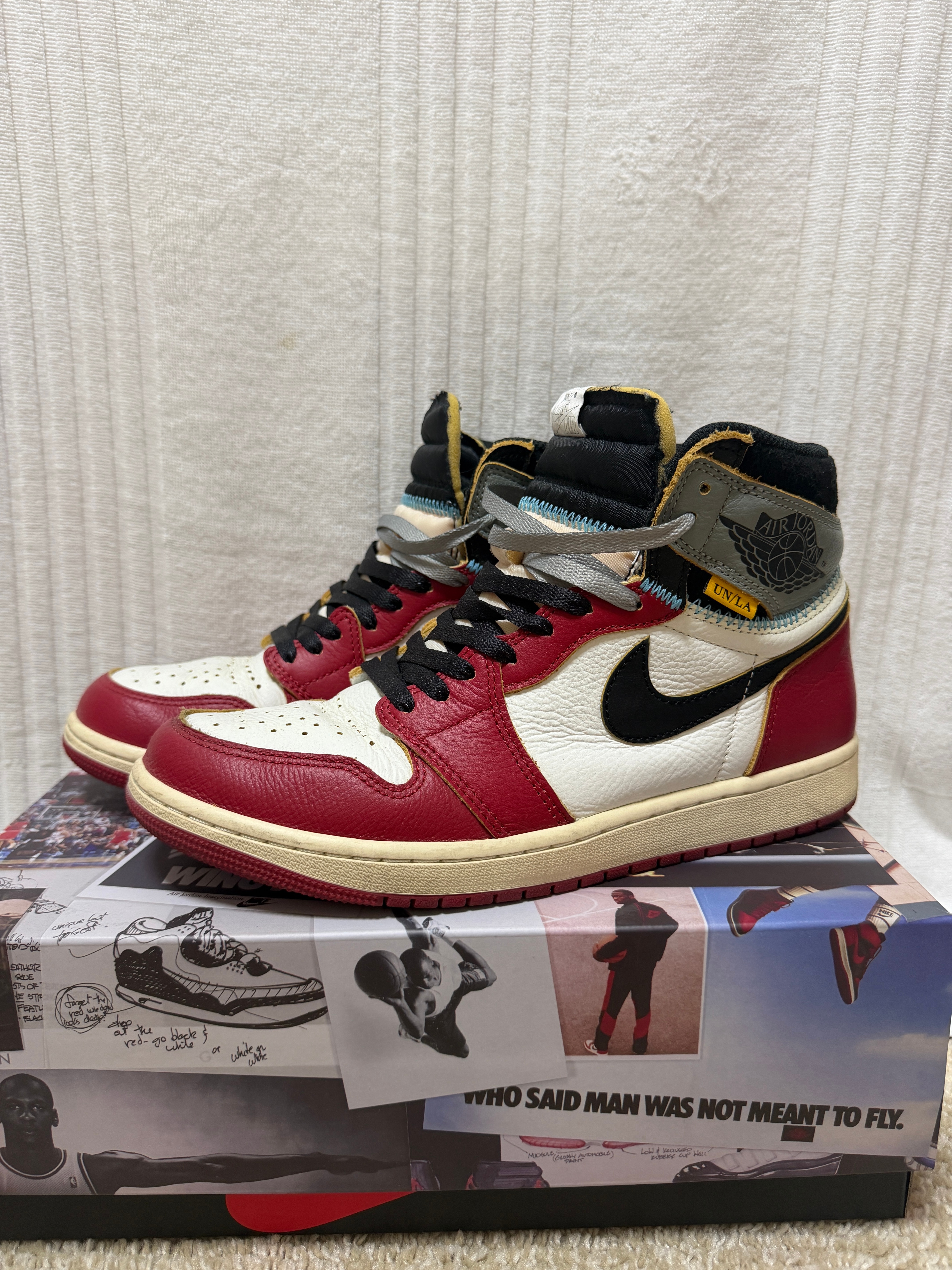 UNION × Nike Air Jordan 1 Retro High OG "Chicago/Shadow"