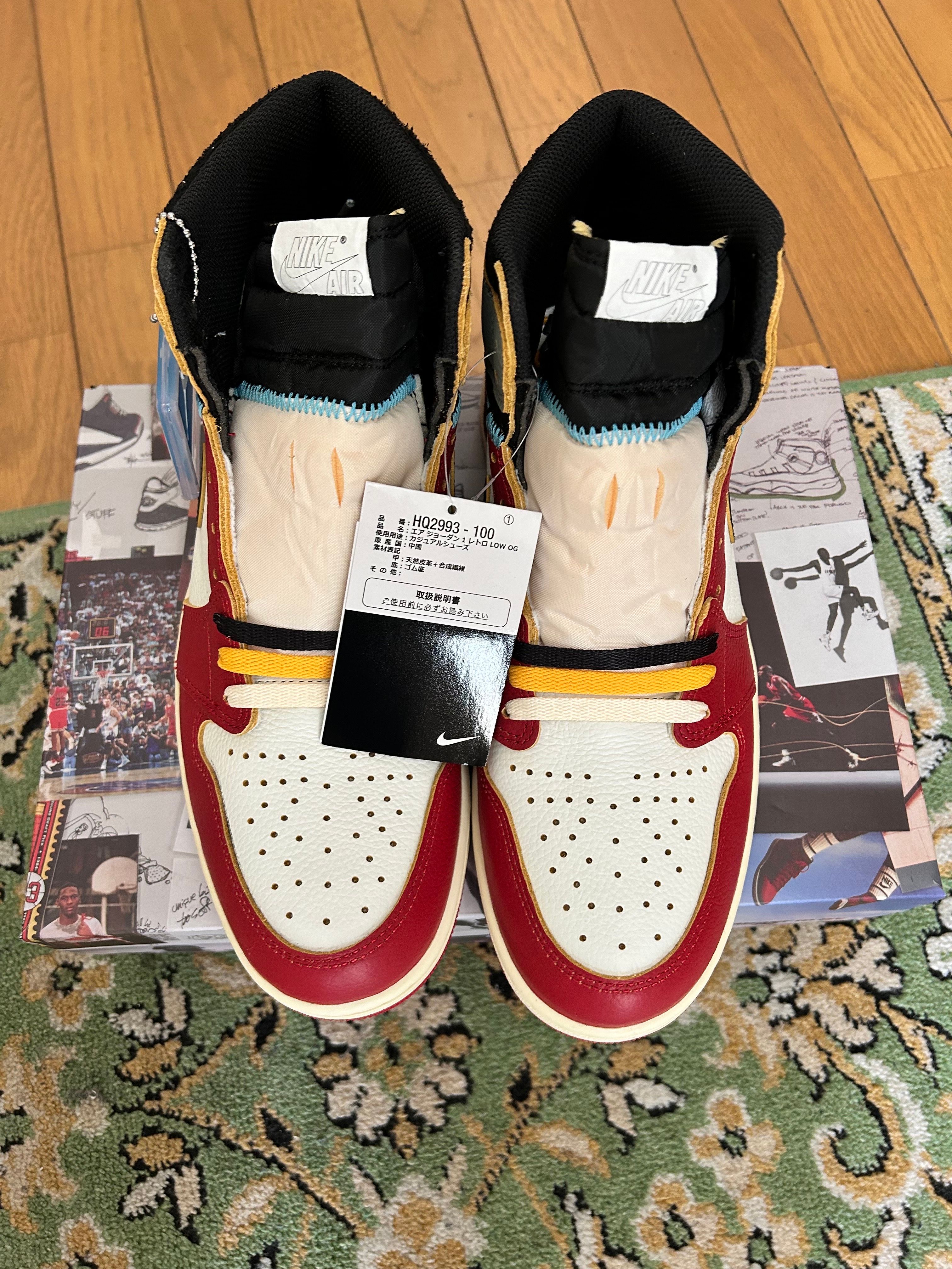 UNION × Nike Air Jordan 1 Retro High OG "Chicago/Shadow"