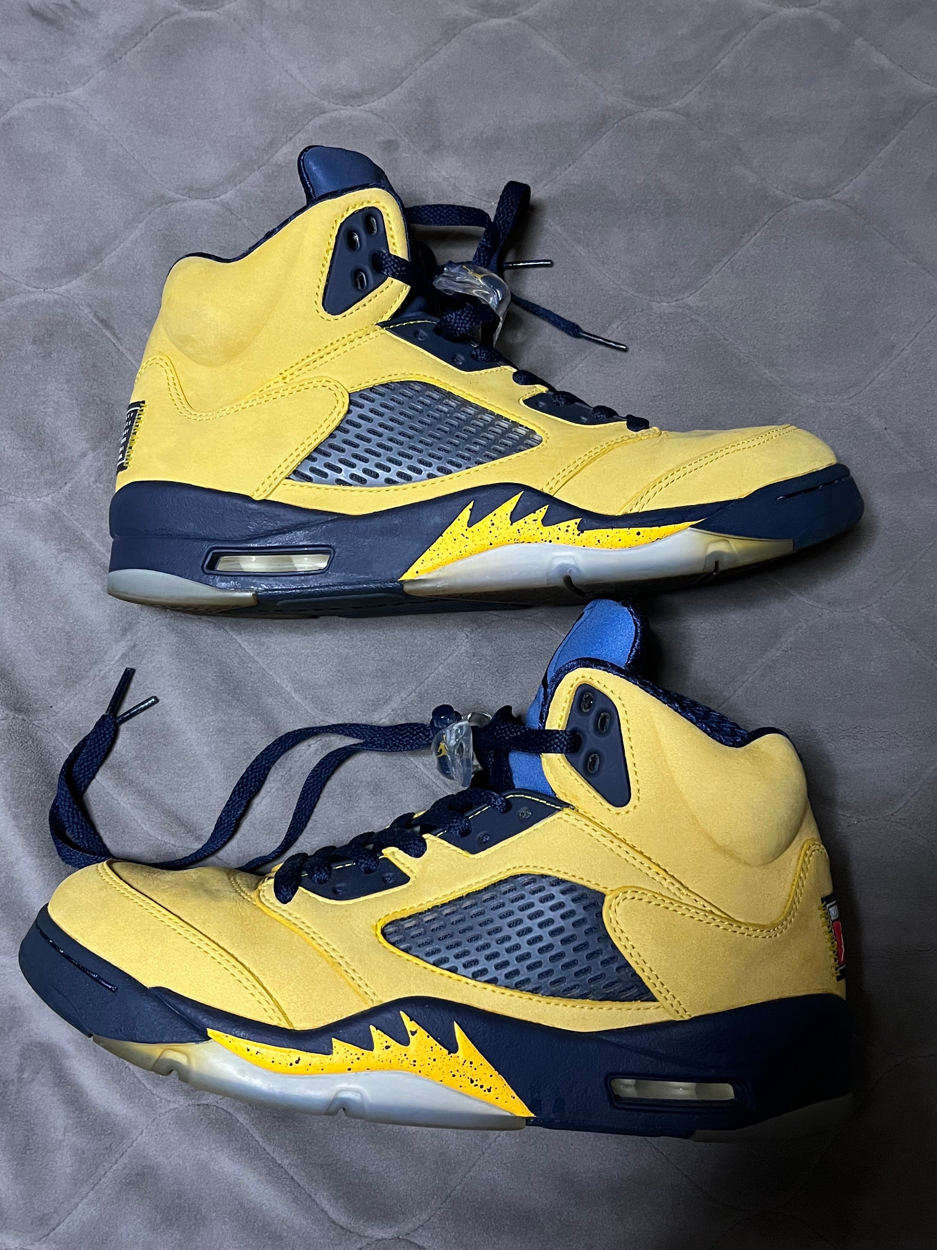 NIKE AIR JORDAN 5 "MICHIGAN"