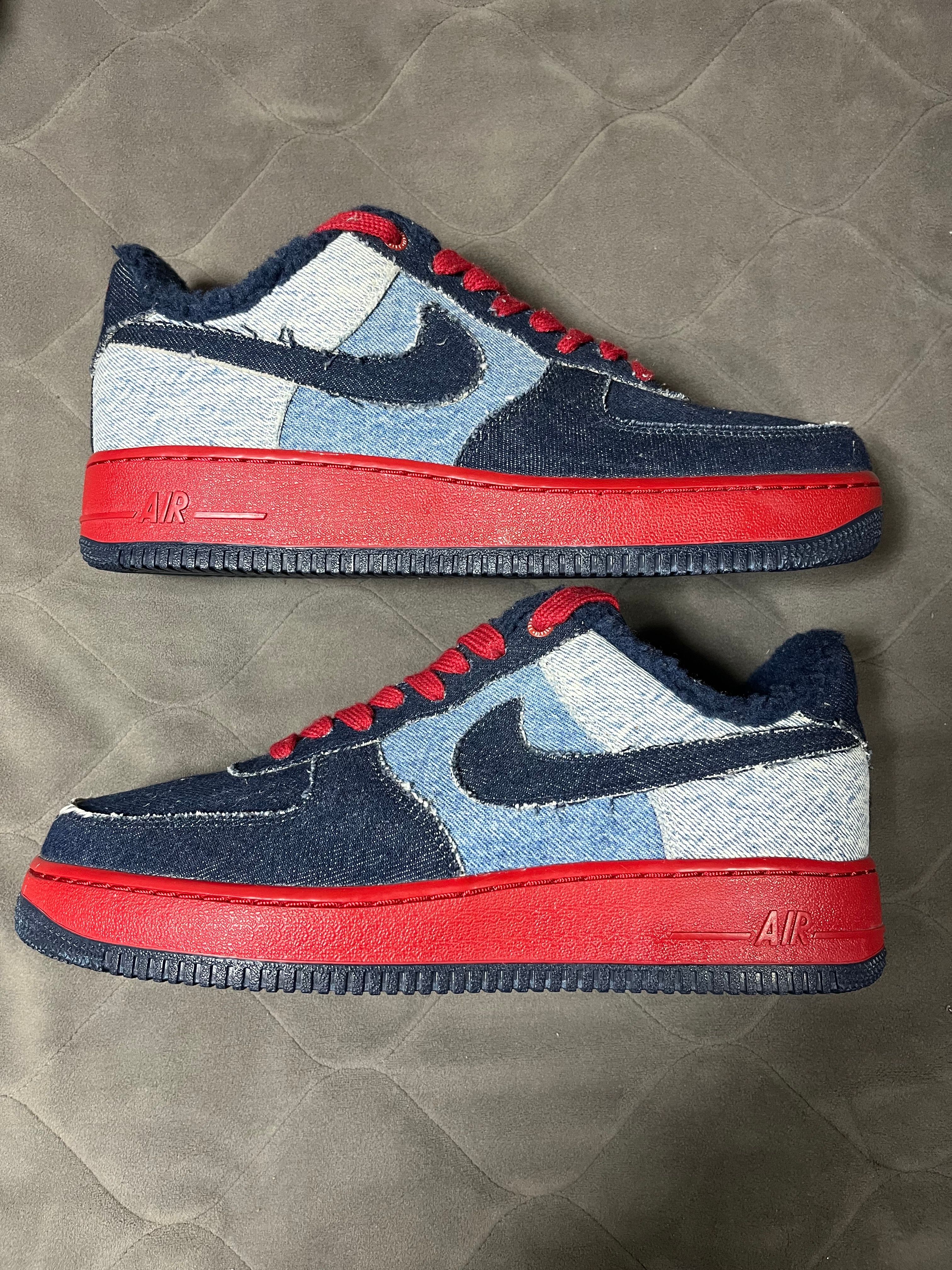 Levi’s®︎ × Nike Air Force 1 Low "White/Denim" (Nike By You)