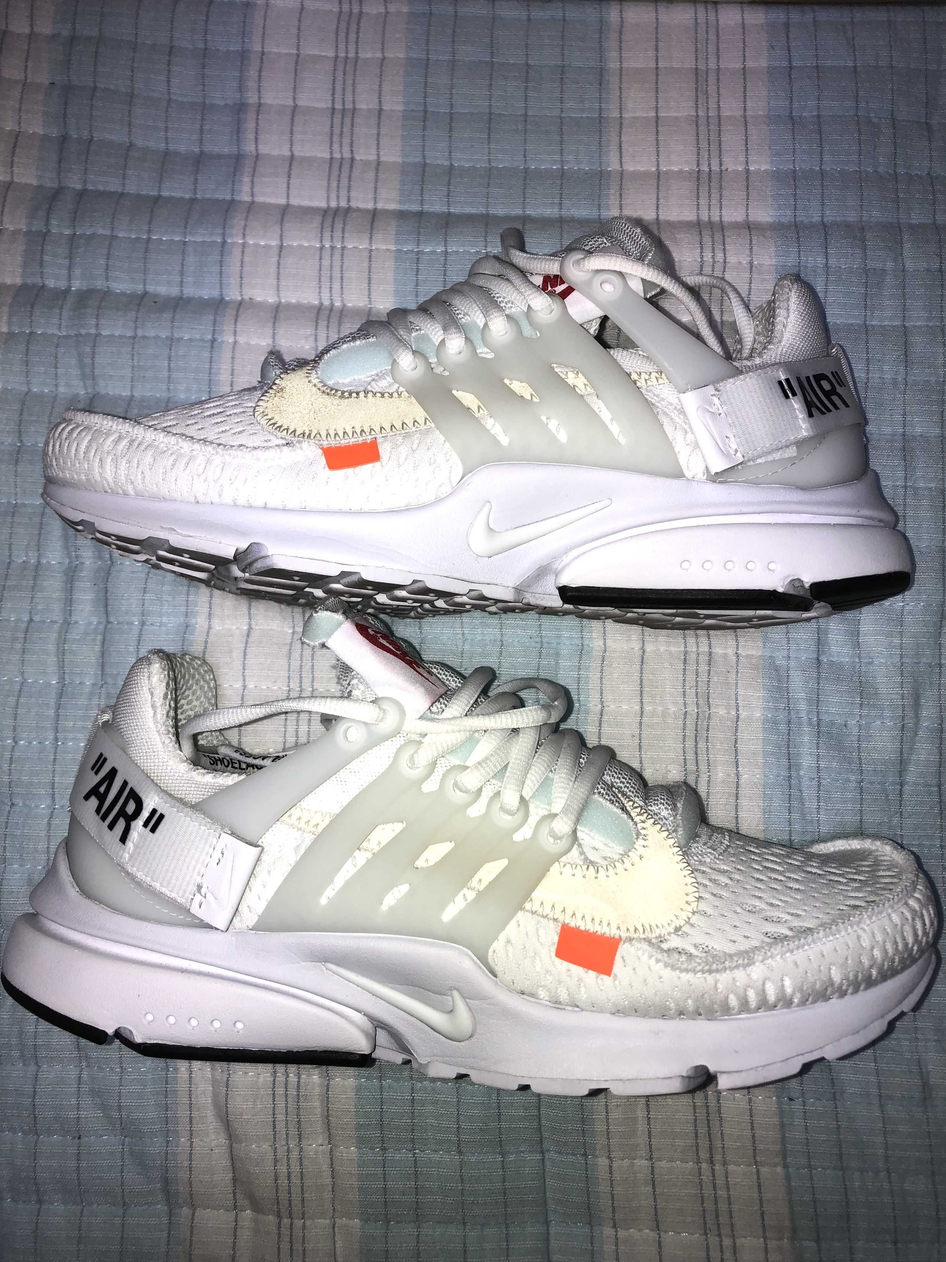 Off-White × Nike Air Presto "White/Black/Cone"