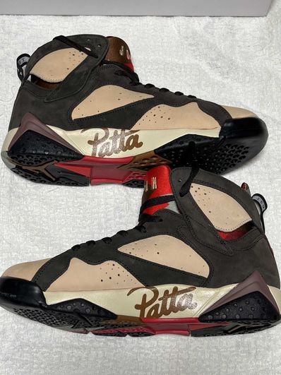 Patta × Nike Air Jordan 7 OG "Brown"