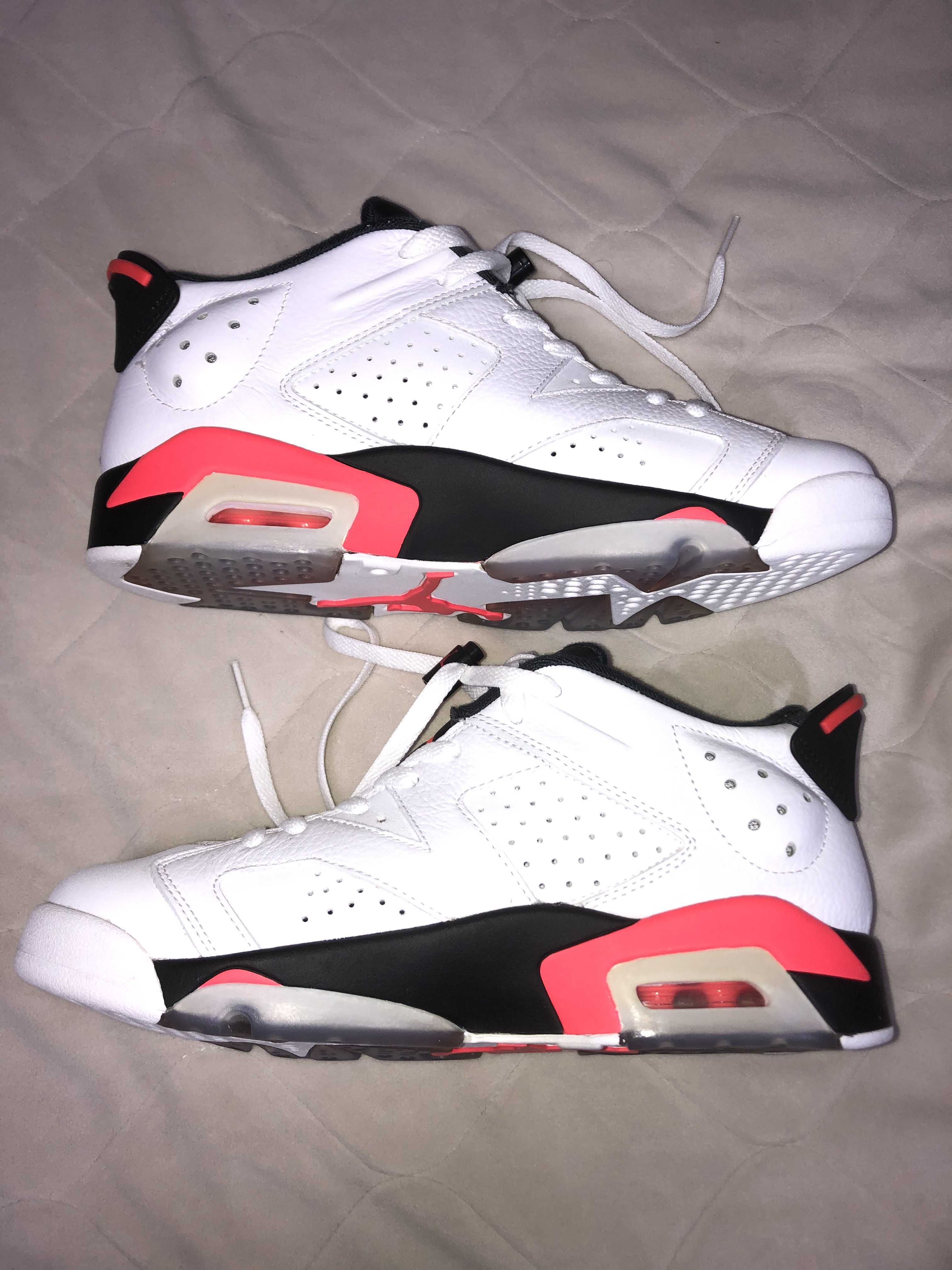 Nike Air Jordan 6 Low "Infrared/White"