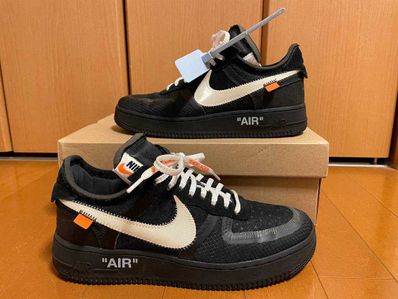 Off-White × Nike Air Force 1 Low "Black"