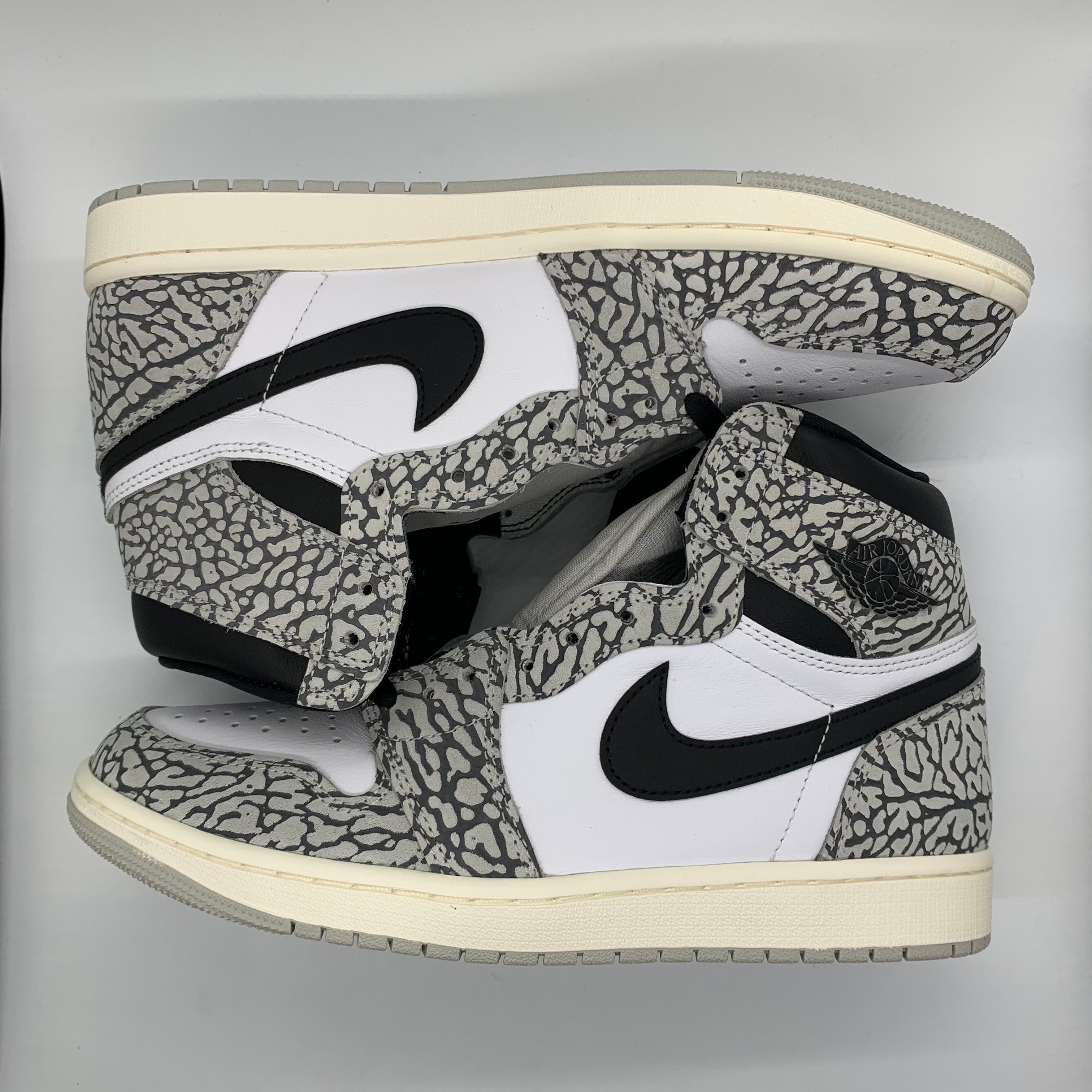 Nike Air Jordan 1 High OG "White Cement/Safari"