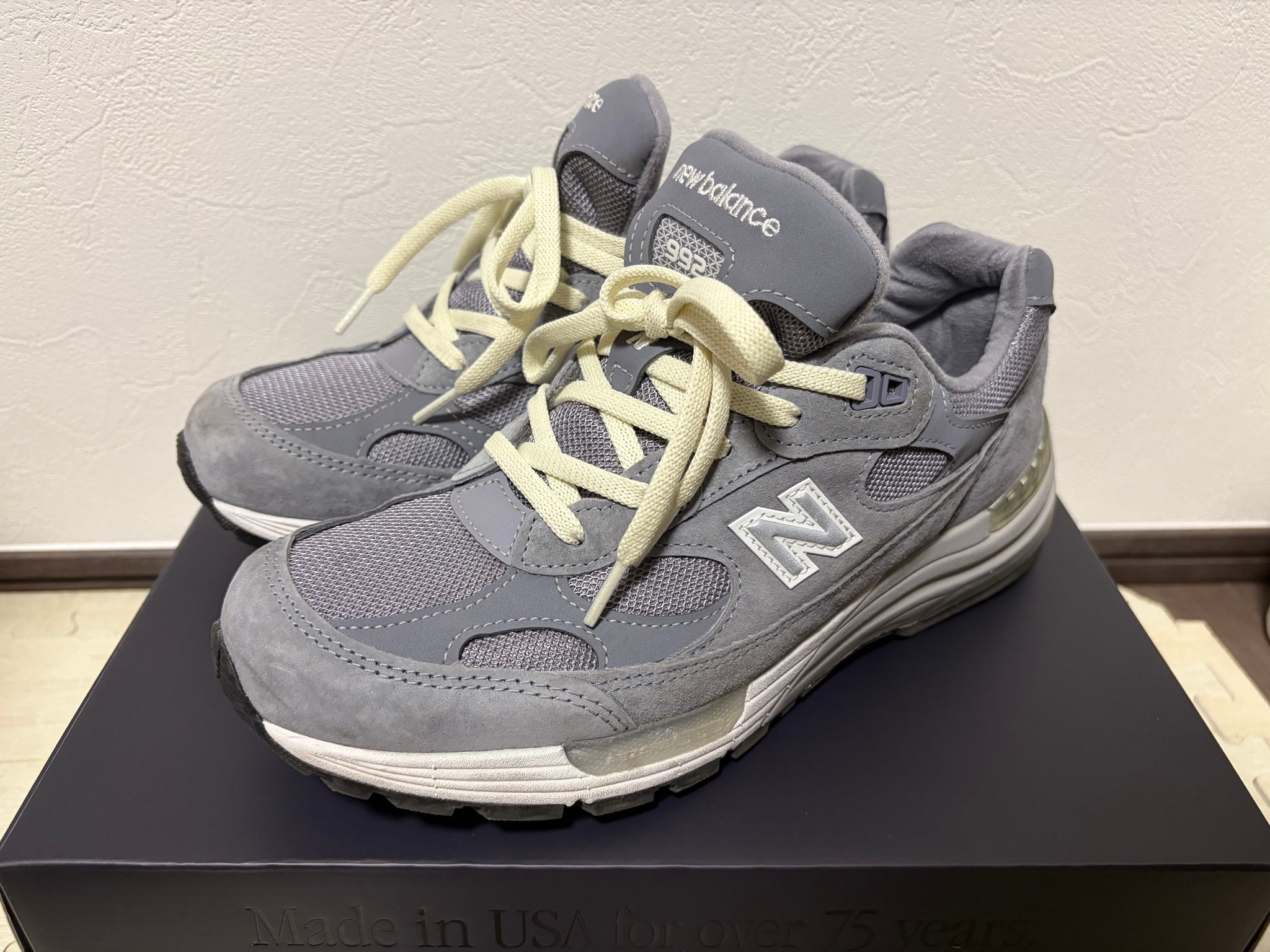 KITH × New Balance 992 Made in USA "Argon"