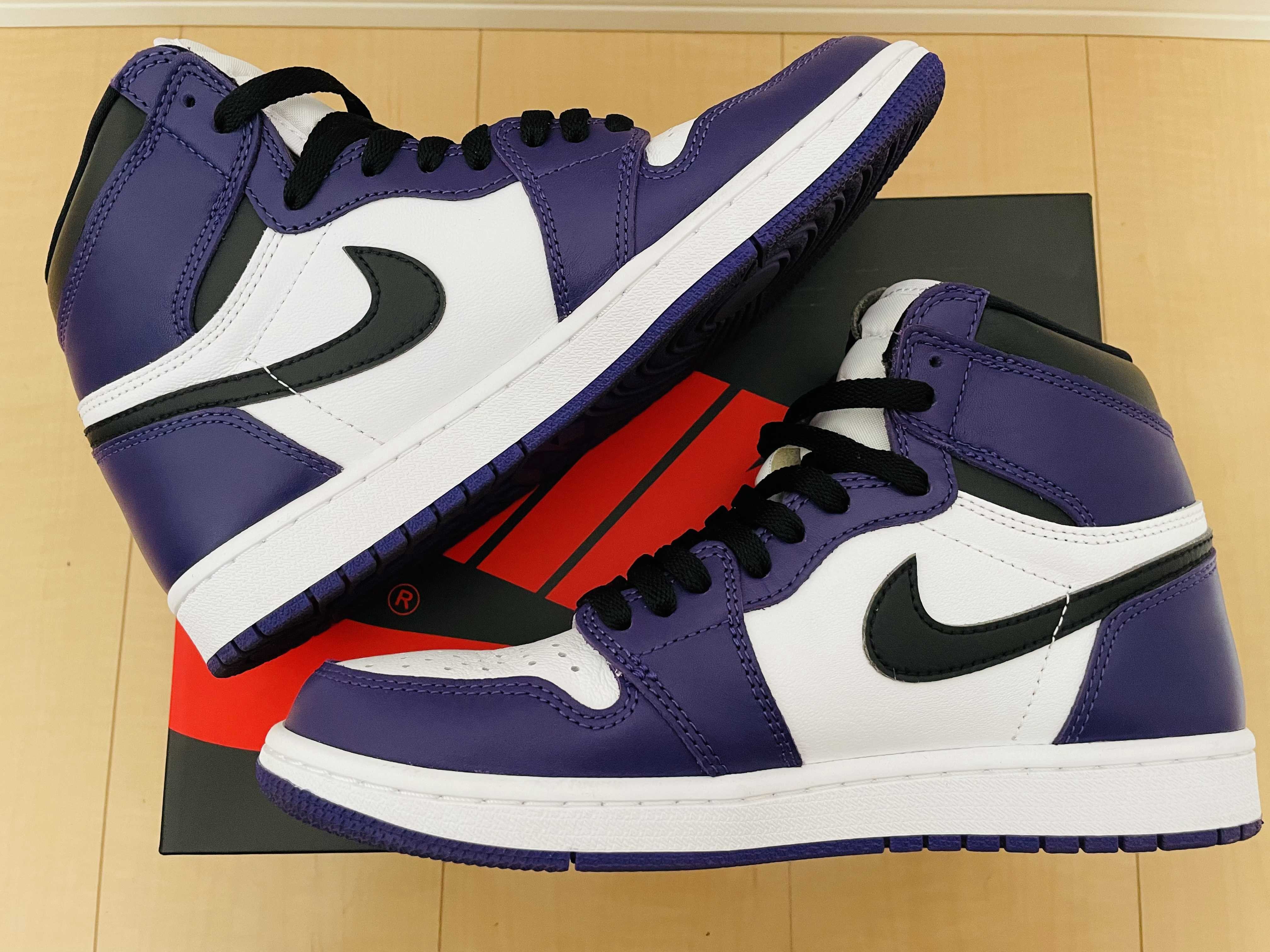 Nike Air Jordan 1 Retro High OG "Court Purple White/Black" (2020)