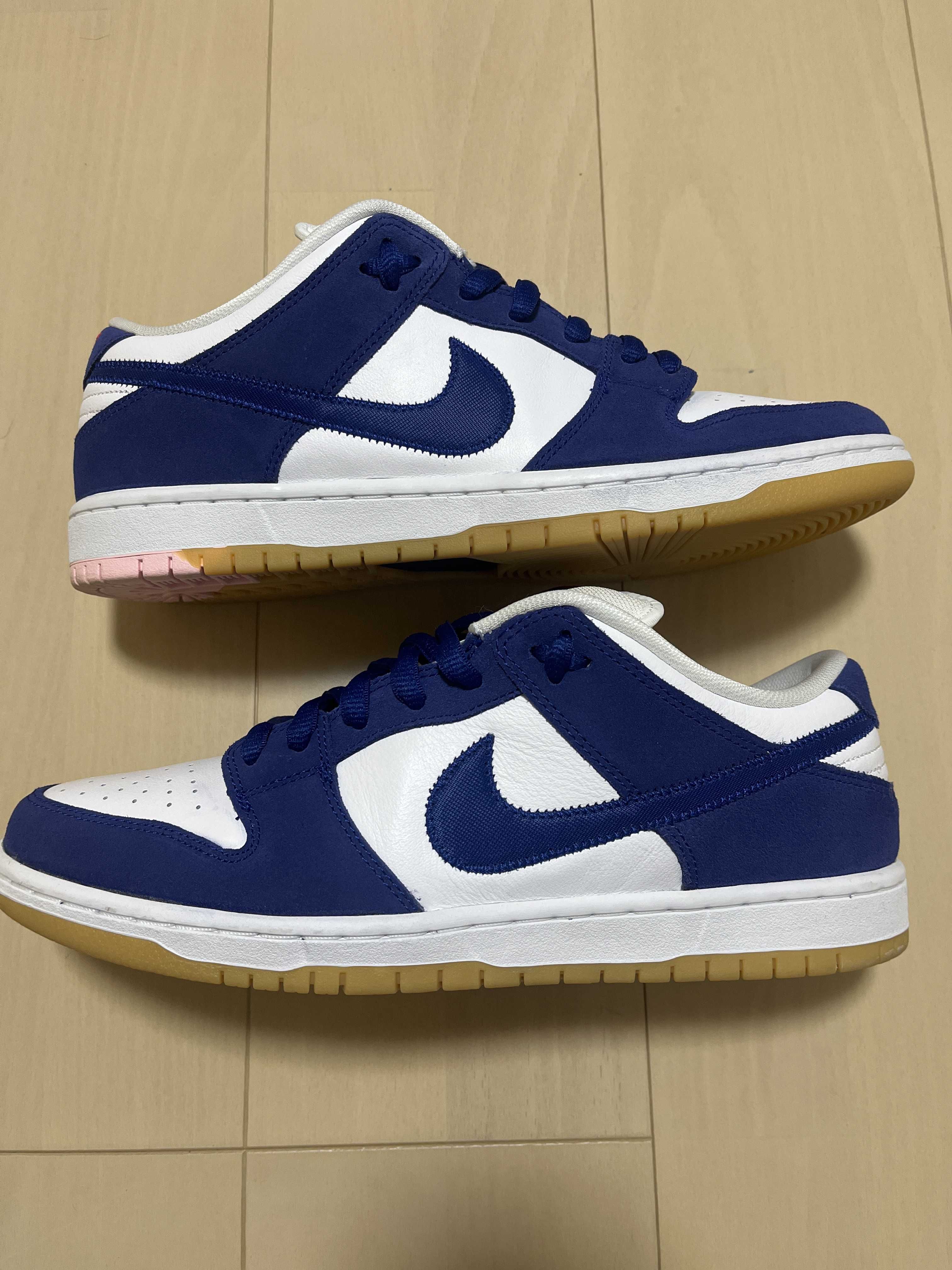 Nike SB Dunk Low "Los Angeles Dodgers/Deep Royal Blue"