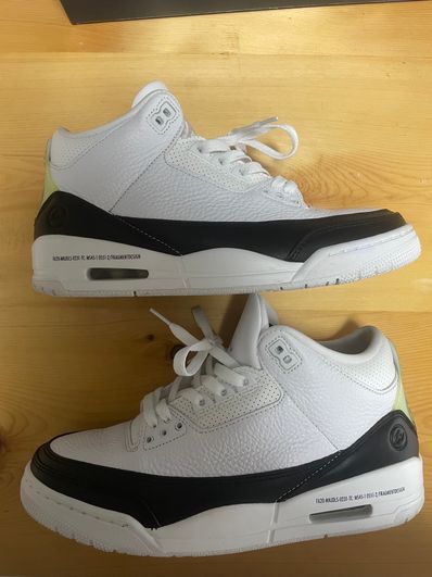 Fragment × Nike Air Jordan 3 "White/Black"