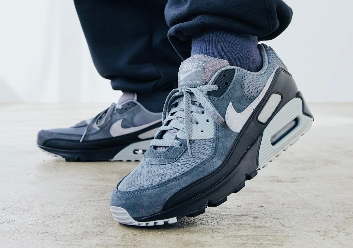 Nike Air Max 90 "Smoke Grey/Black/Dark Smoke Grey/Photon Dust"
