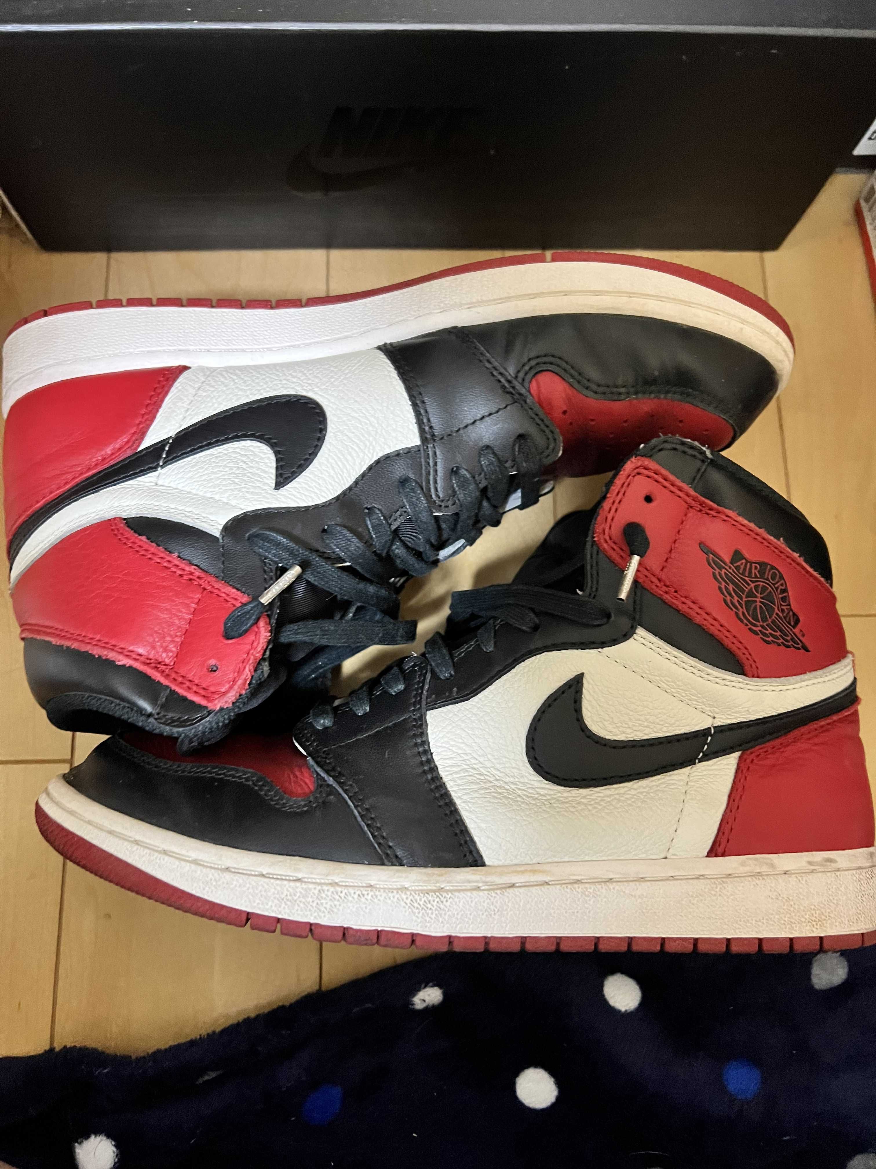 Nike Air Jordan 1 Retro High OG "Bred Toe"