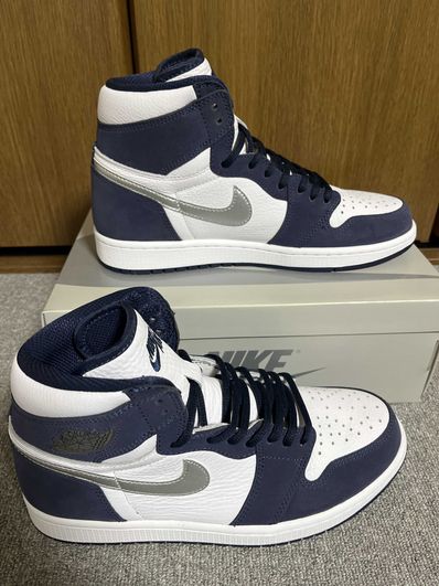 Nike Air Jordan 1 High OG CO.JP "White/Midnight Navy" (2020)(ブリーフケースなし)