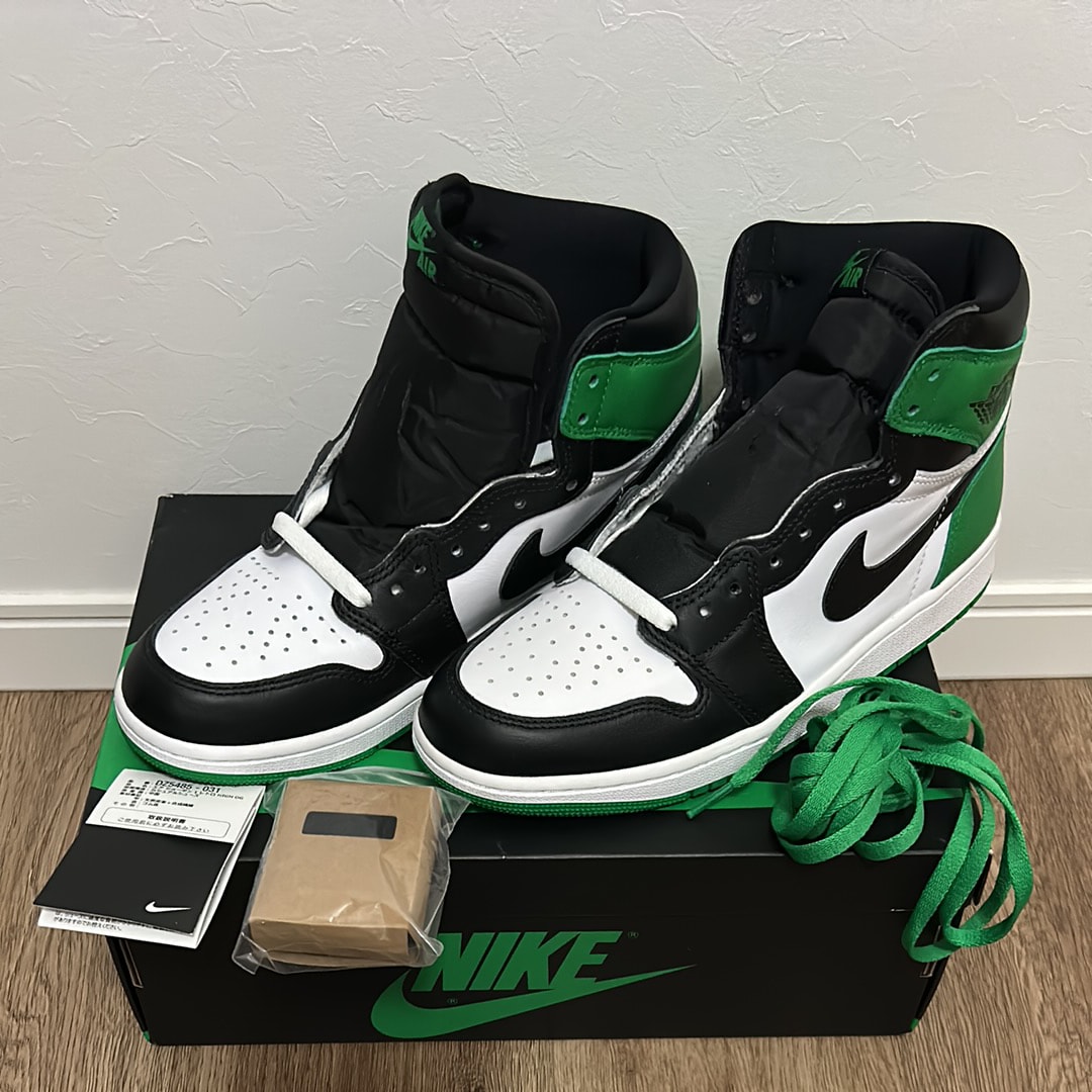 Nike Air Jordan 1 Retro High OG "Celtics/Black and Lucky Green" (2023)
