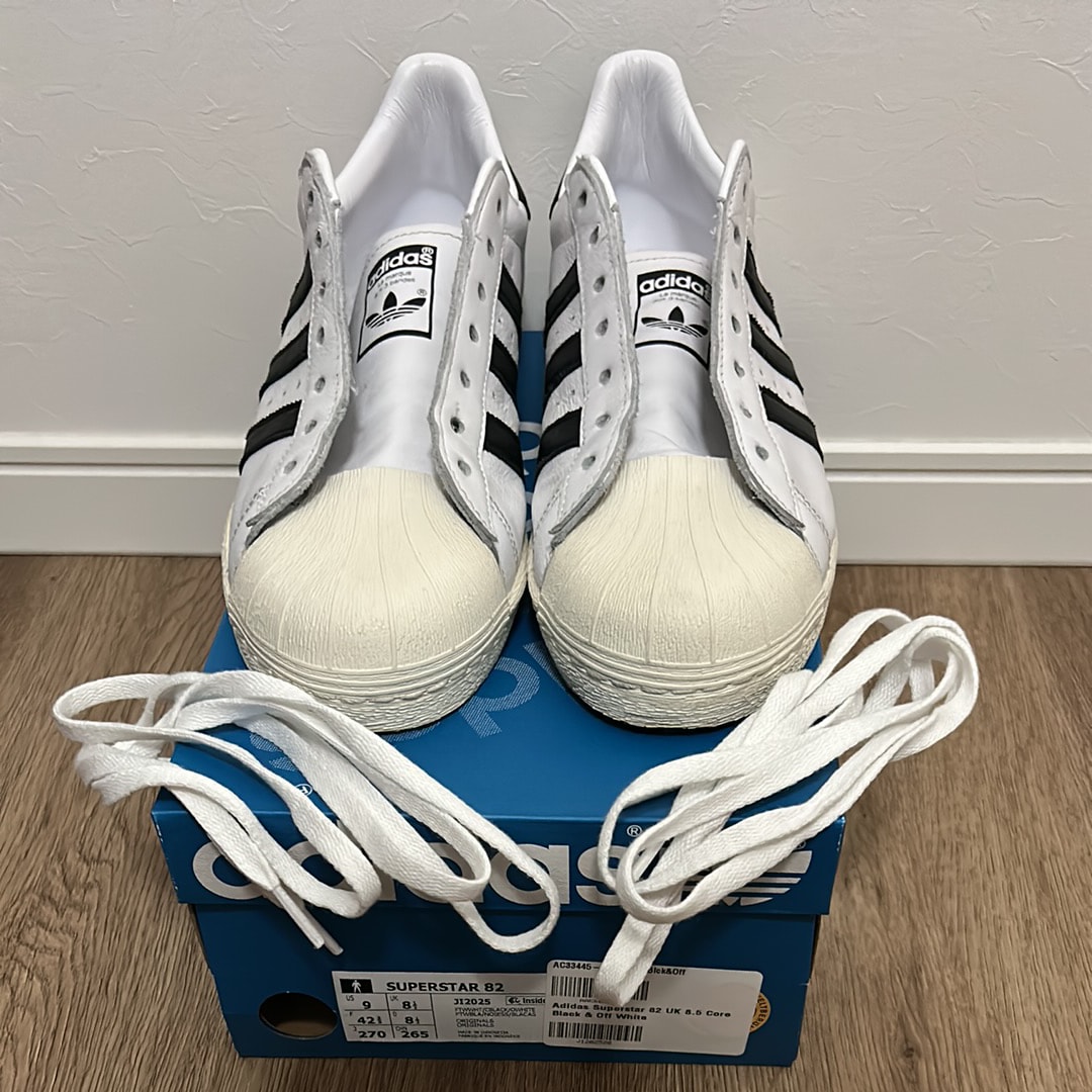 adidas Superstar 82 "Footwear White/Core Black/Off White"