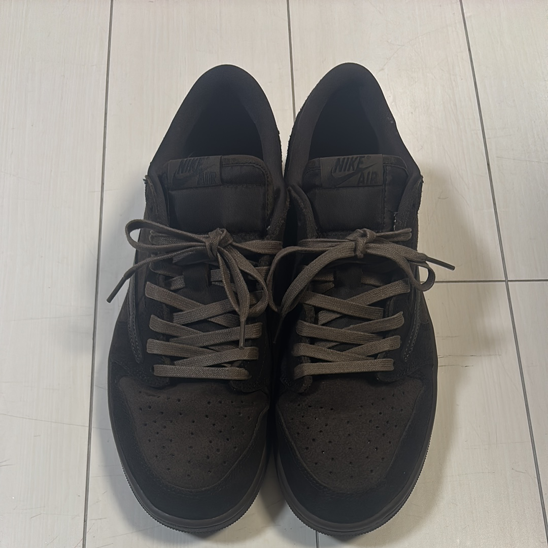 Travis Scott × Nike Air Jordan 1 Low OG SP "Velvet Brown and Dark Mocha"