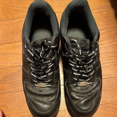 Supreme × Nike Air Force 1 Low "Black"