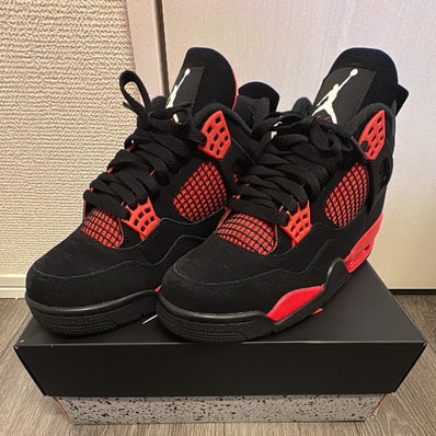 Nike Air Jordan 4 "Red Thunder/Crimson"