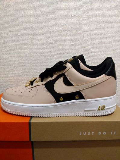 NIKE AIR FORCE 1 LOW METALLIC GOLD HARDWARE "BEIGE GOLD"