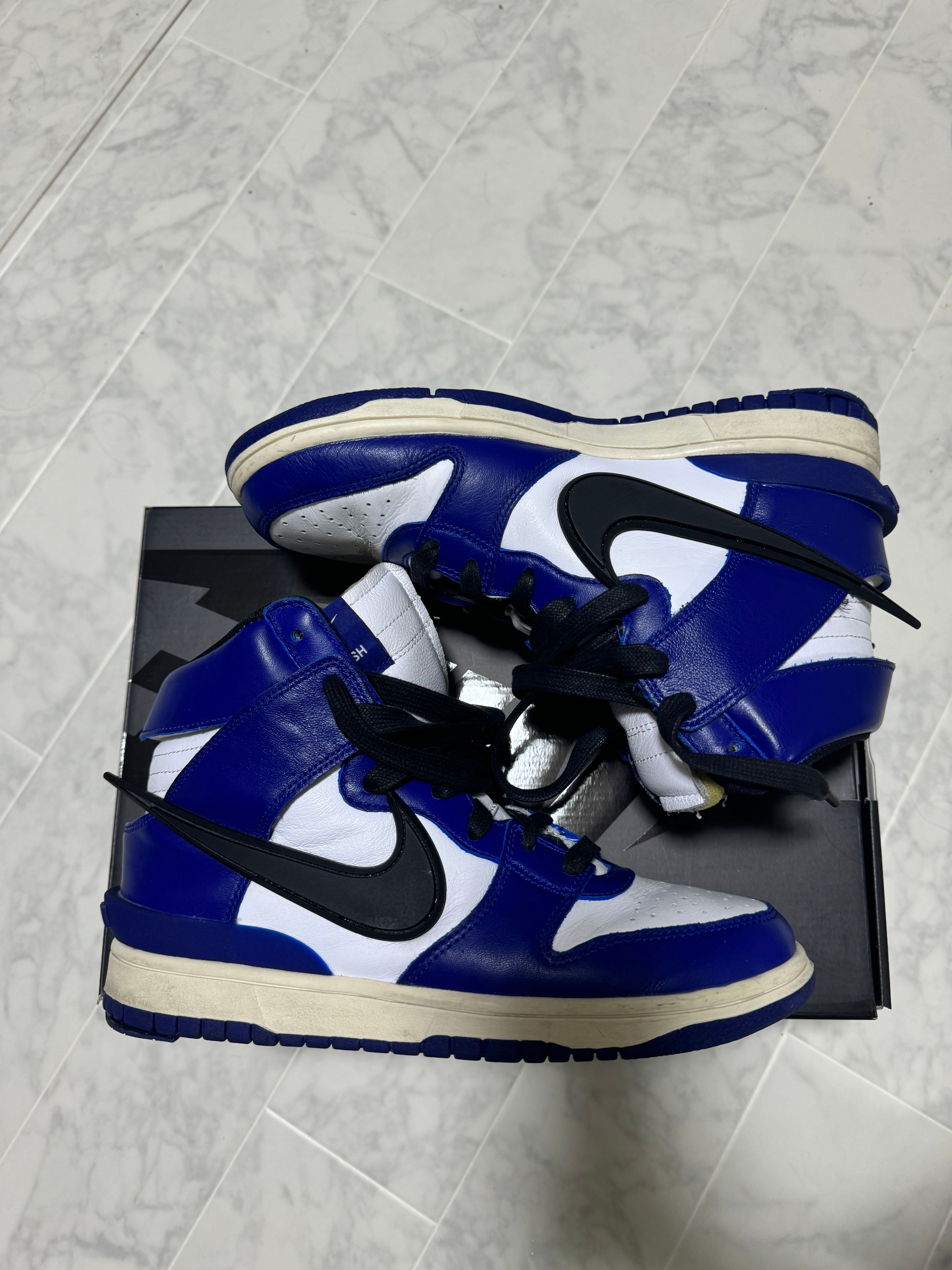 Ambush × Nike Dunk High "Deep Royal"