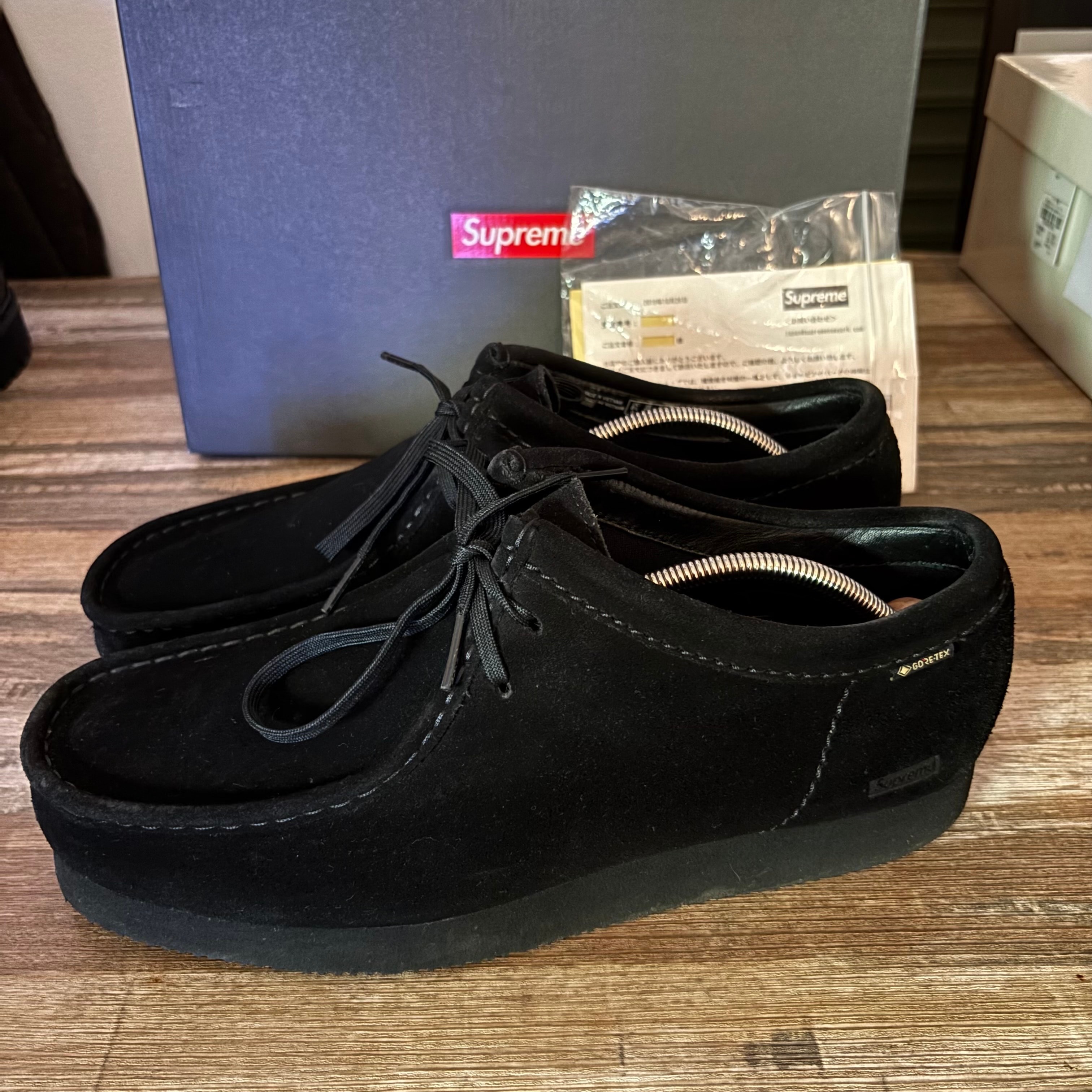 28㎝　Supreme Clarks シュプリーム　クラークス　ワラビー　黒 imgrc0097150083.jpg