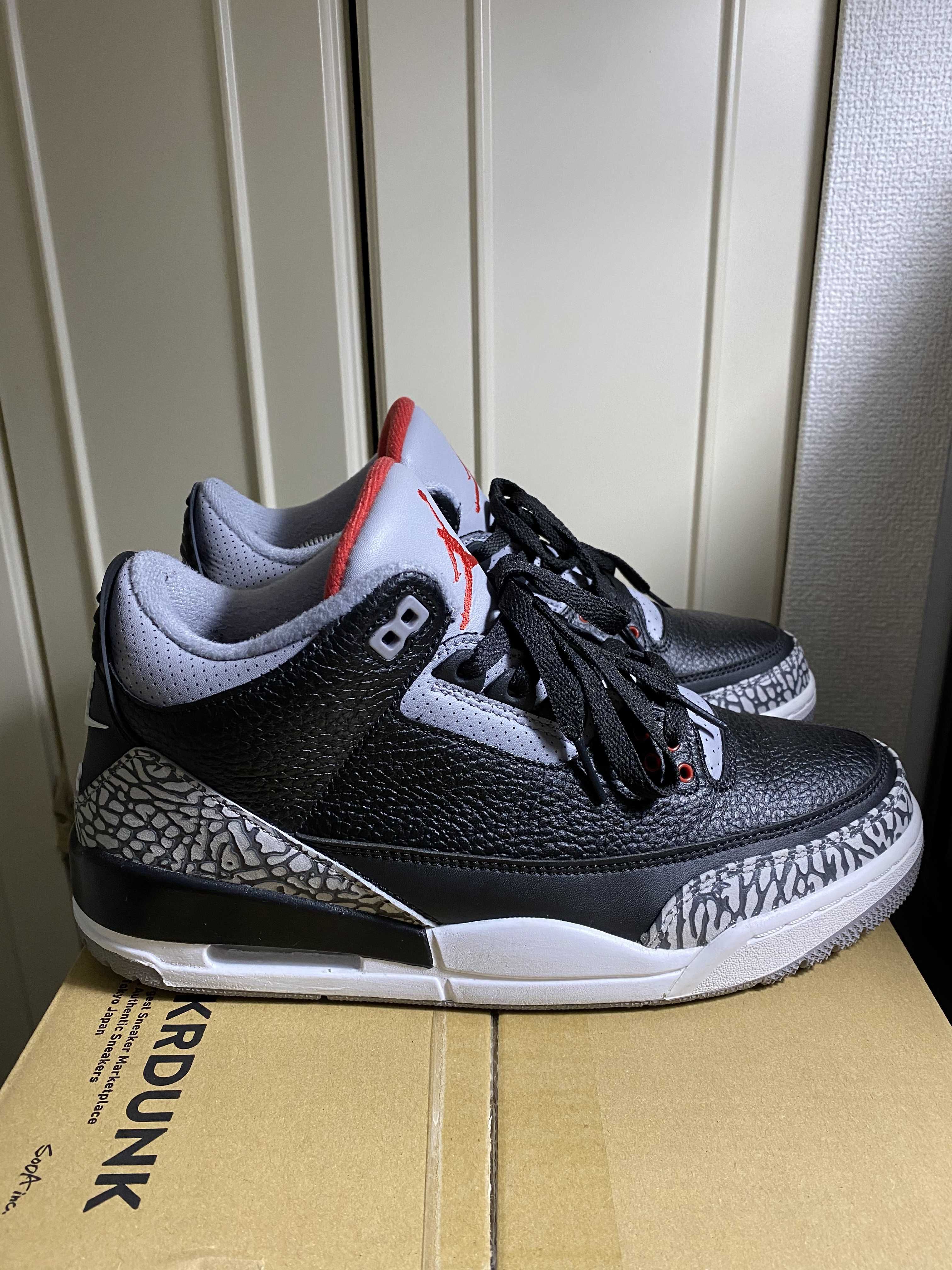 Nike Air Jordan 3 Retro OG "Black Cement" (2018)