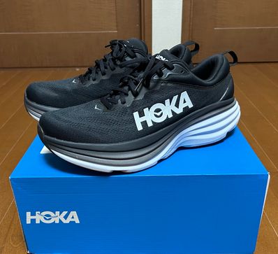 Hoka Bondi 8 "Black/White"