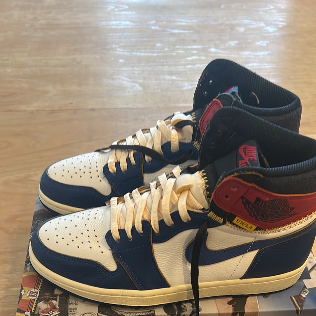 UNION × Nike Air Jordan 1 Retro High OG NRG "Storm Blue/Varsity Red"