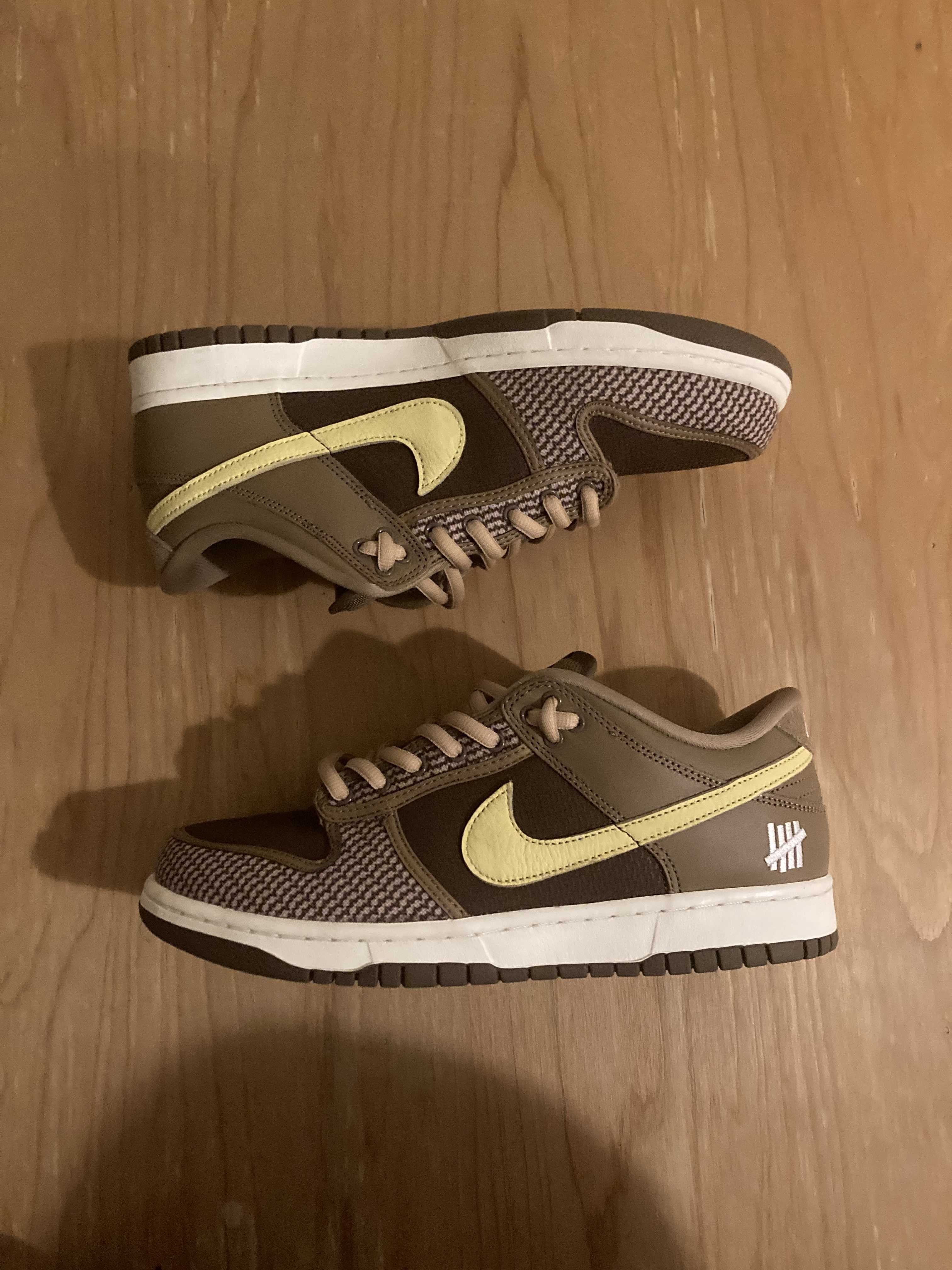 UNDEFEATED × Nike Dunk Low SP  "Canteen/Lemon Frost/Palomino"