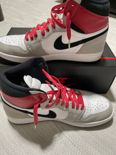 Nike Air Jordan 1 High OG "White/Black/Light Smoke Grey"