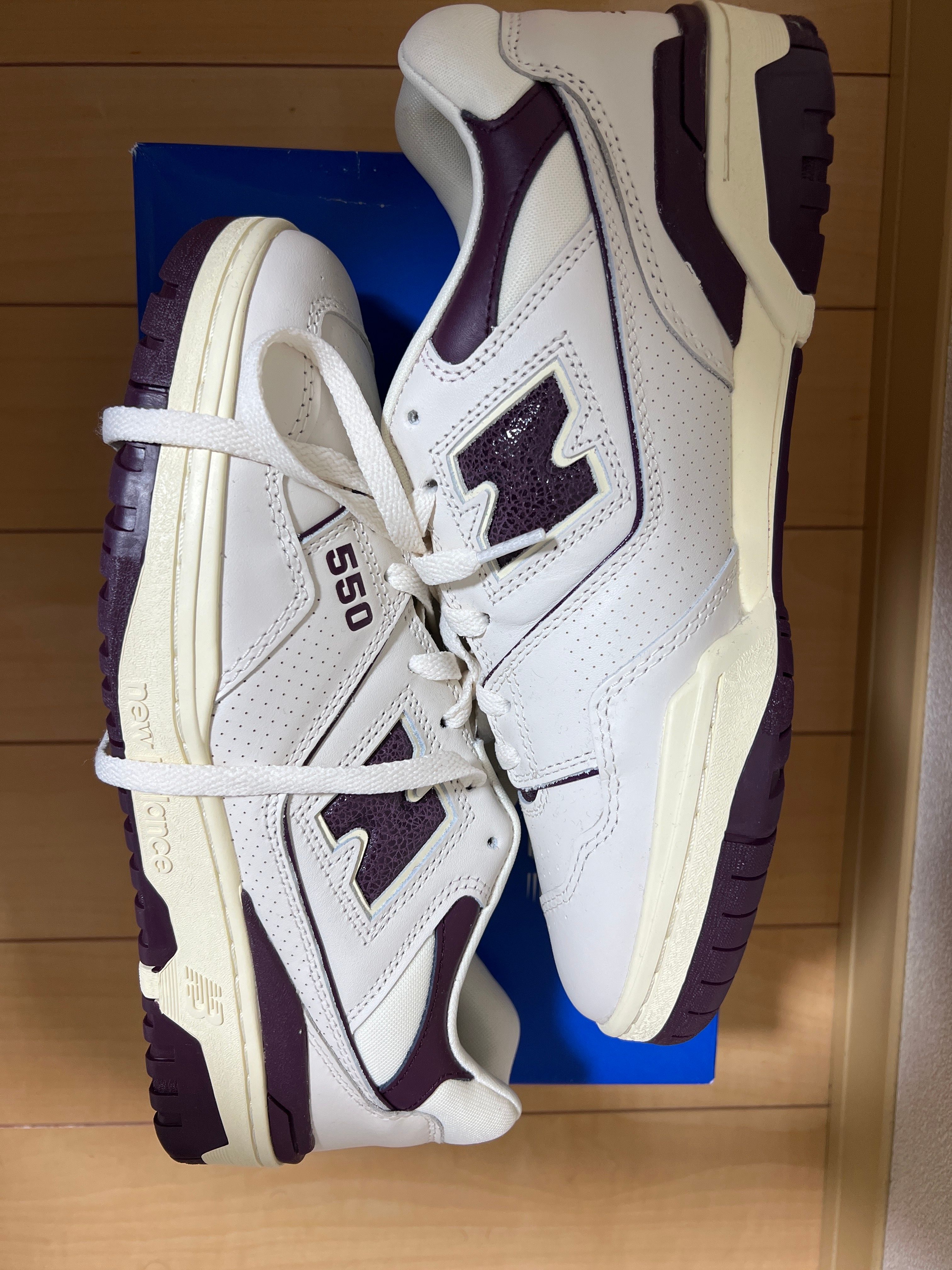 Aime Leon Dore × New Balance 550 "White/Purple"